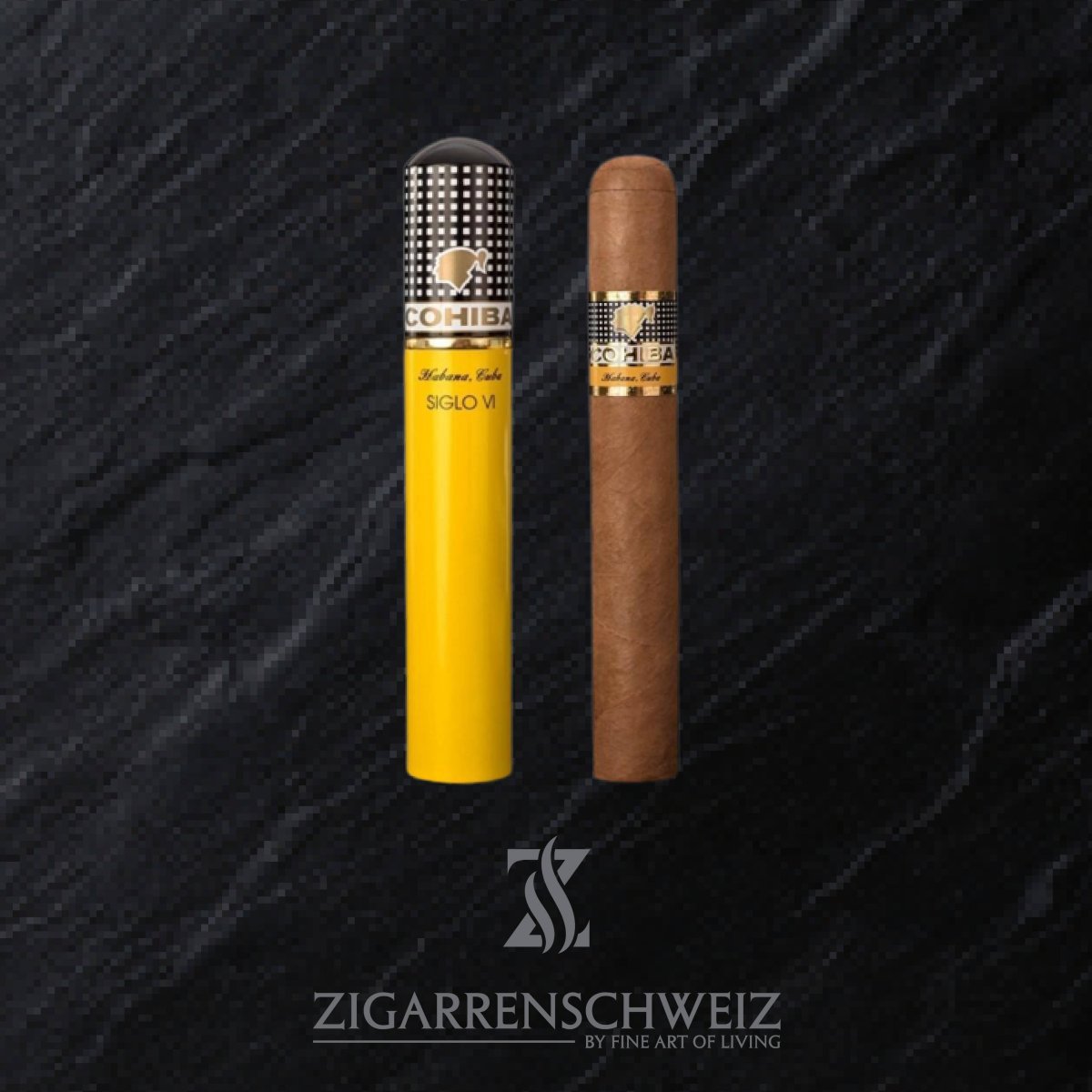 Cohiba Siglo VI (6) (Canonazo) - Linea 1492 - Zigarrenschweiz Online Zigarren Boutique - 