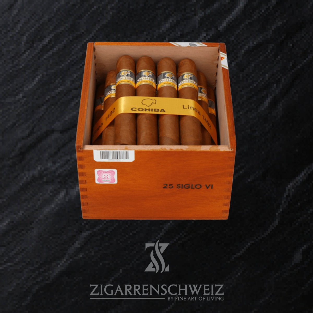 Cohiba Siglo VI (6) (Canonazo) - Linea 1492 - Zigarrenschweiz Online Zigarren Boutique - 