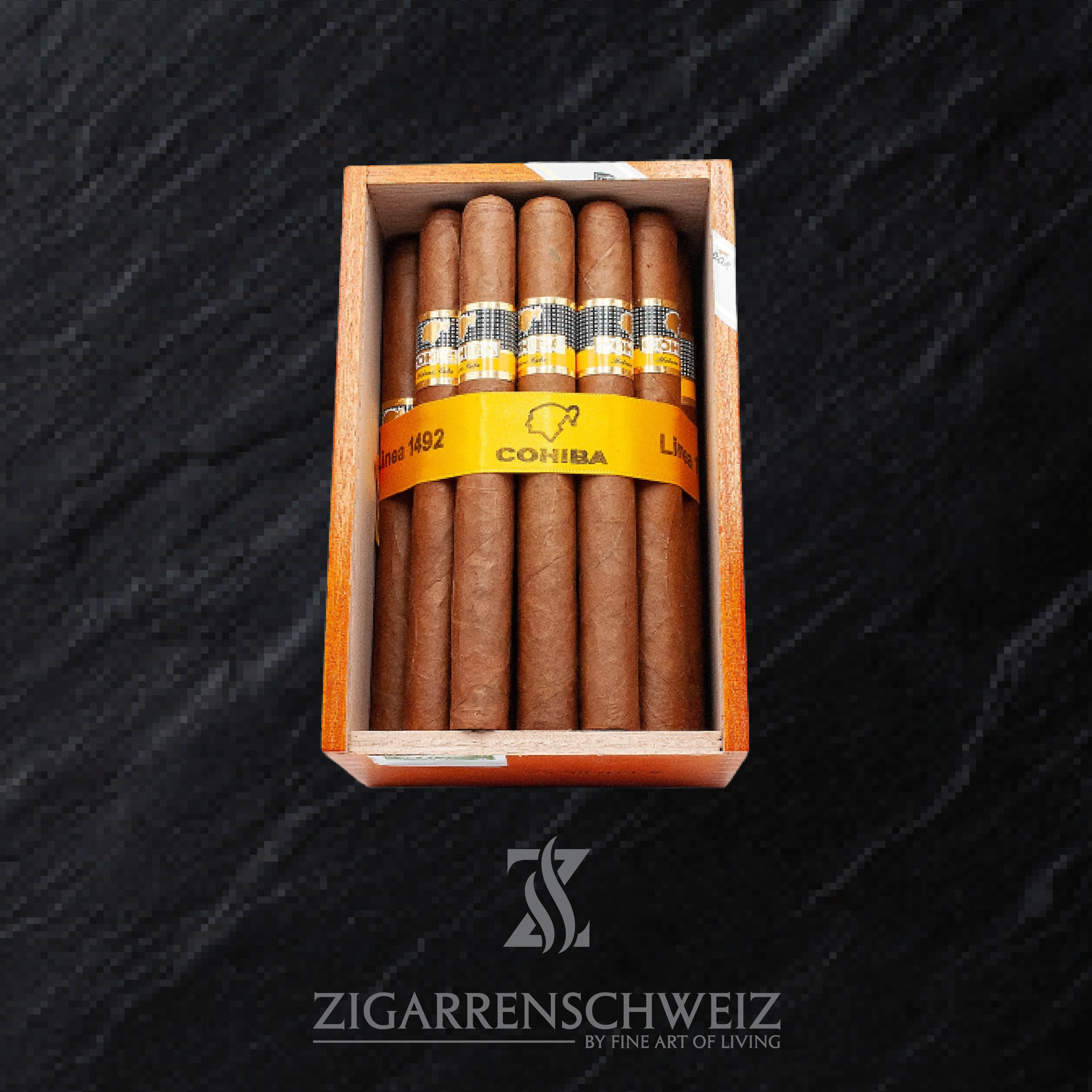 Cohiba Siglo V (5) Zigarre der Cohiba Linea 1492 - 25er Kiste offen