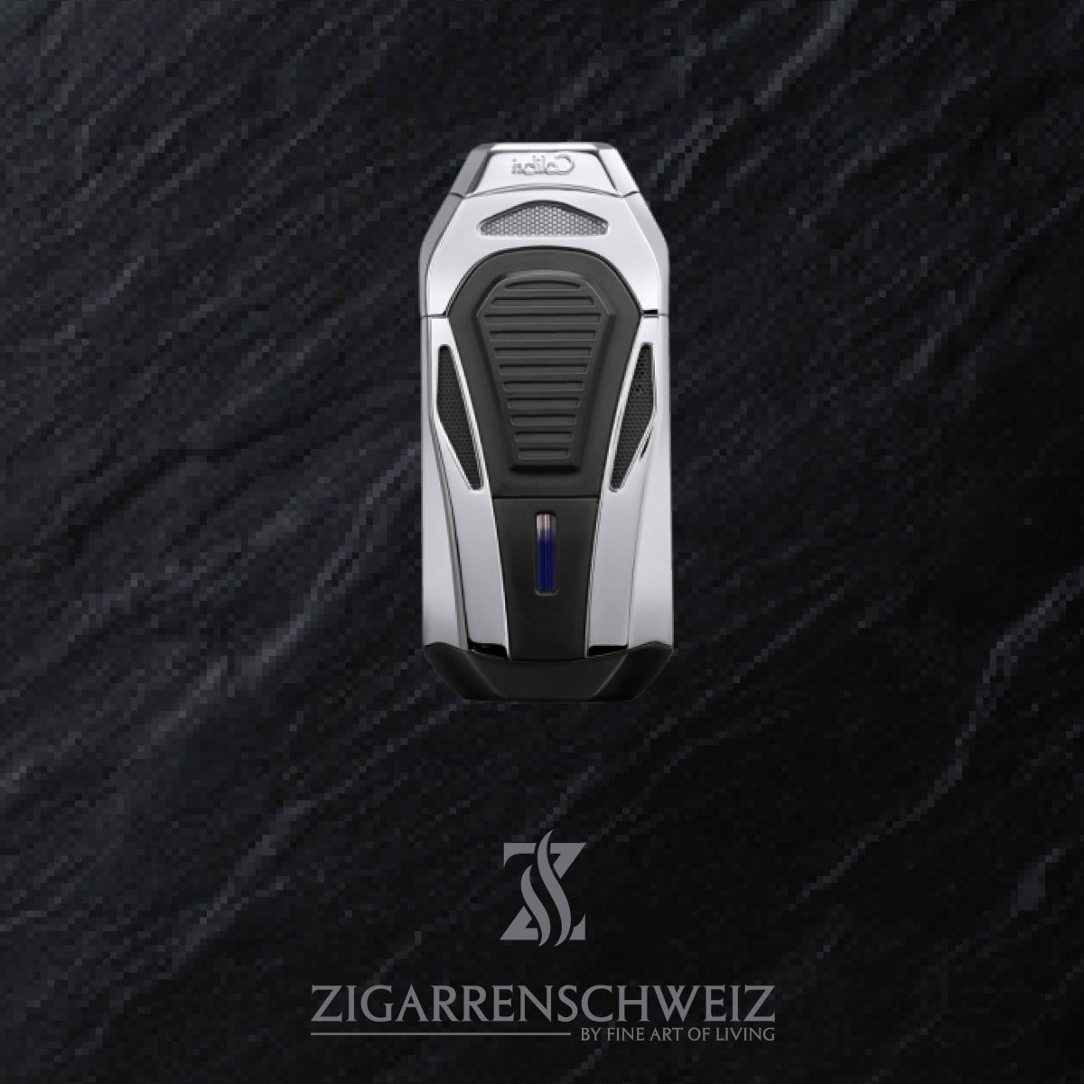 Colibri Boss III Triple Jet Flame Zigarren - Feuerzeug mit Cutter - Zigarrenschweiz Online Zigarren Boutique - 
