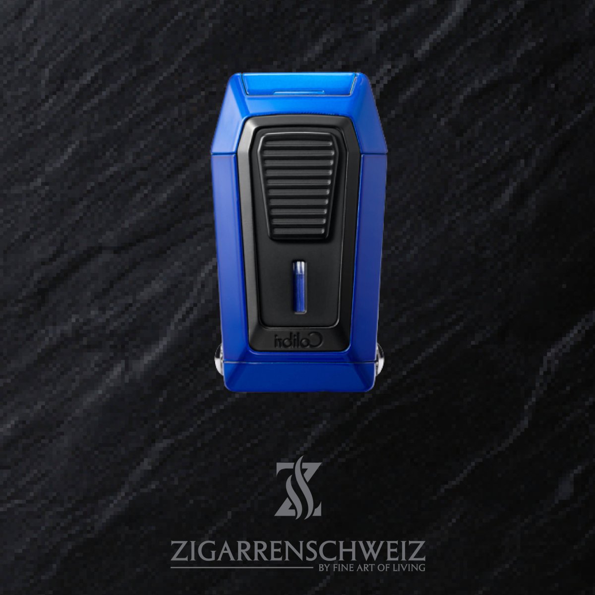 Colibri Quantum Triple Jet Flame Feuerzeug mit V - Cutter - Zigarrenschweiz Online Zigarren Boutique - 