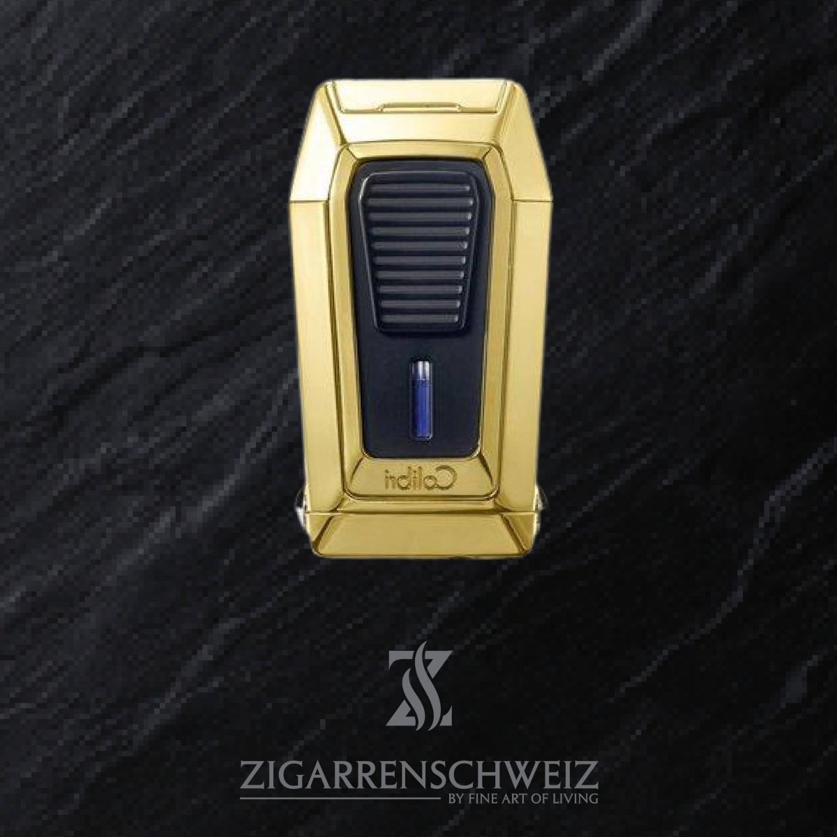 Colibri Quantum Triple Jet Flame Feuerzeug mit V - Cutter - Zigarrenschweiz Online Zigarren Boutique - 