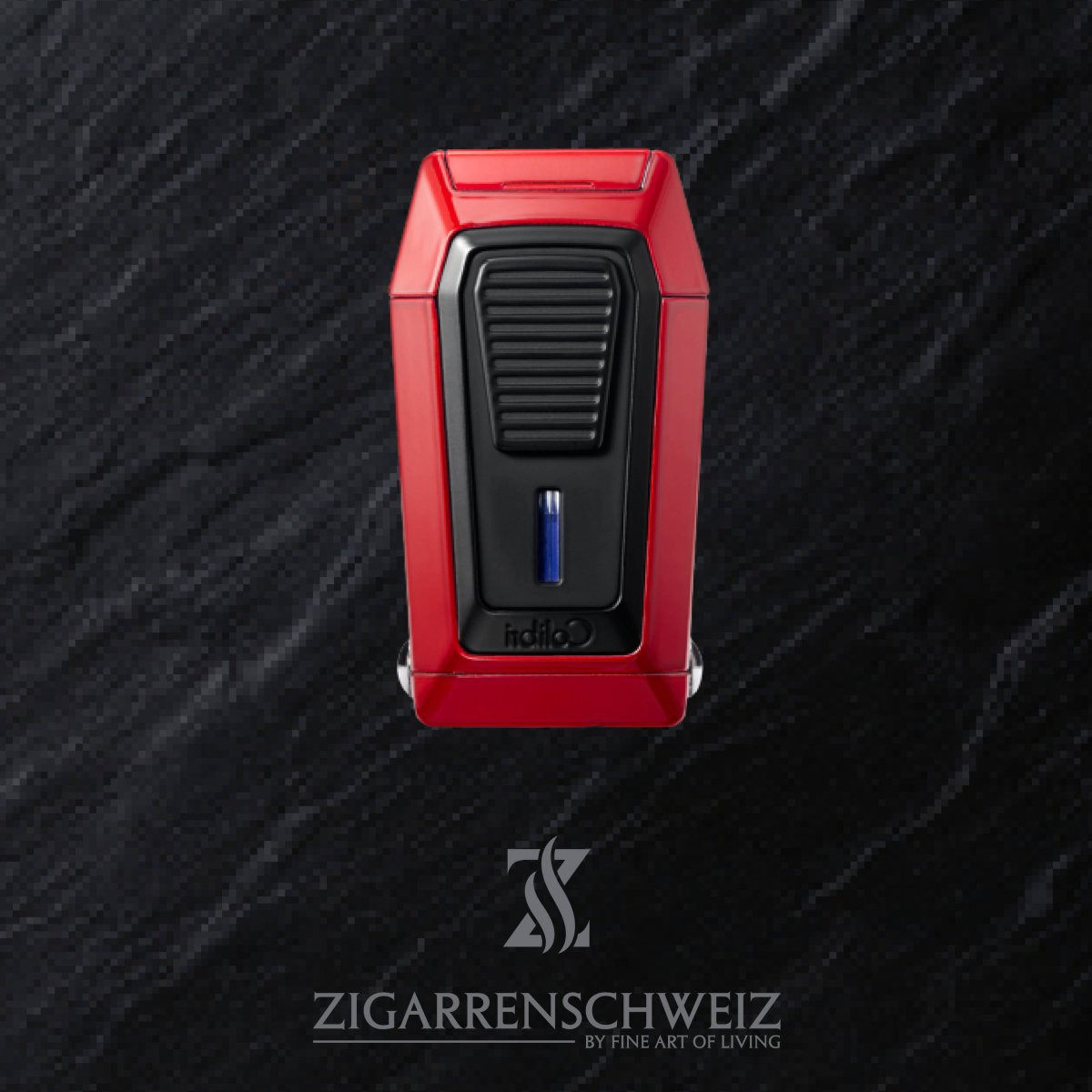 Colibri Quantum Triple Jet Flame Feuerzeug mit V - Cutter - Zigarrenschweiz Online Zigarren Boutique - 