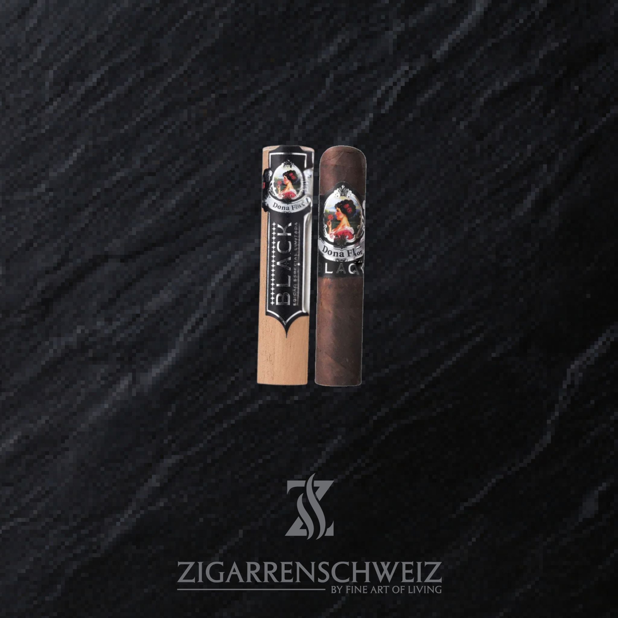 Dona Flor Black Limited Edition Tubo Zigarre