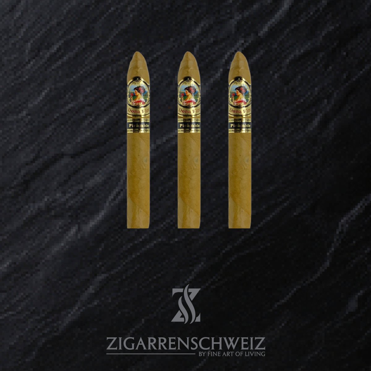Dona Flor Connecticut Piramides - Zigarrenschweiz Online Zigarren Boutique - 