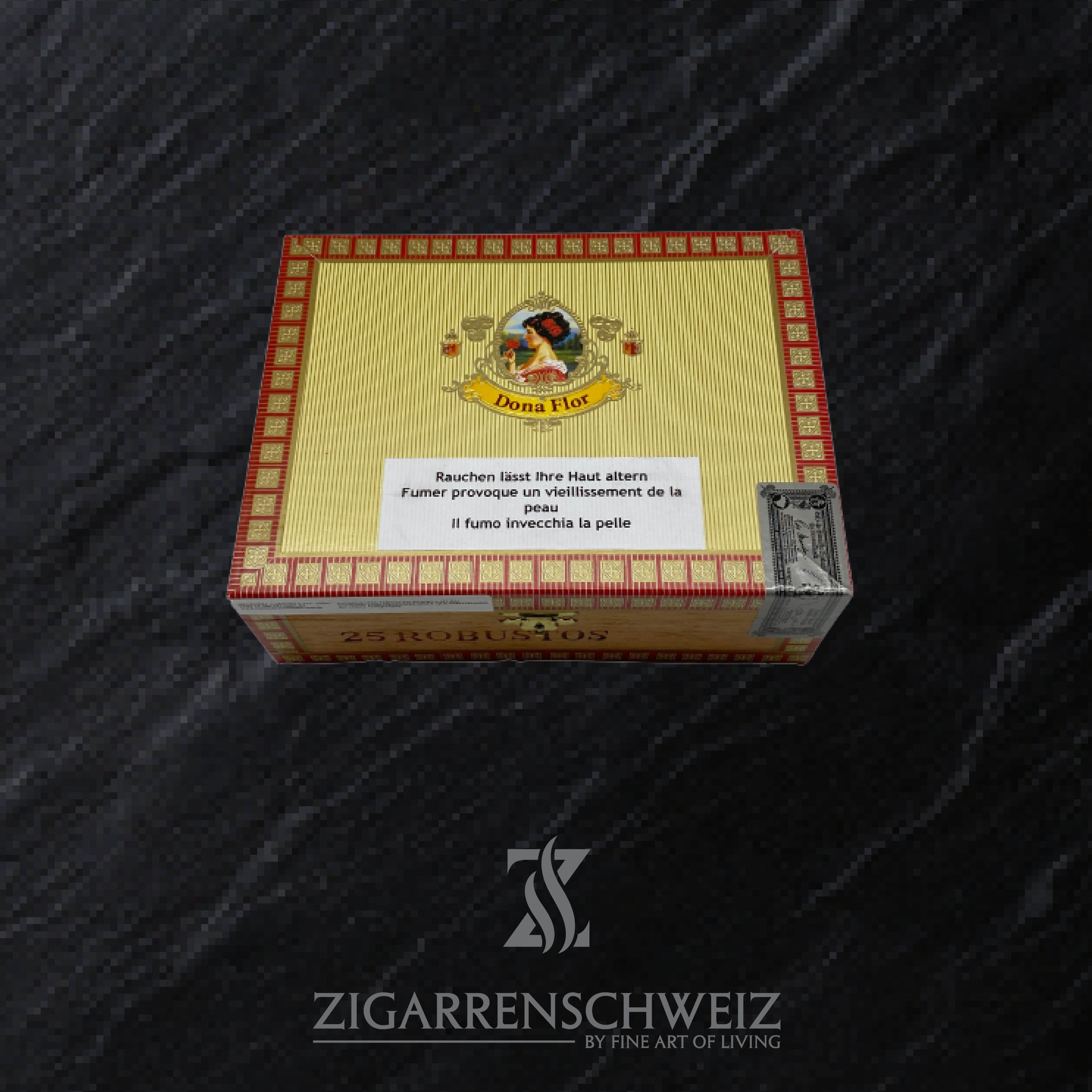 Dona Flor Connecticut Robusto Zigarren Kiste geschlossen