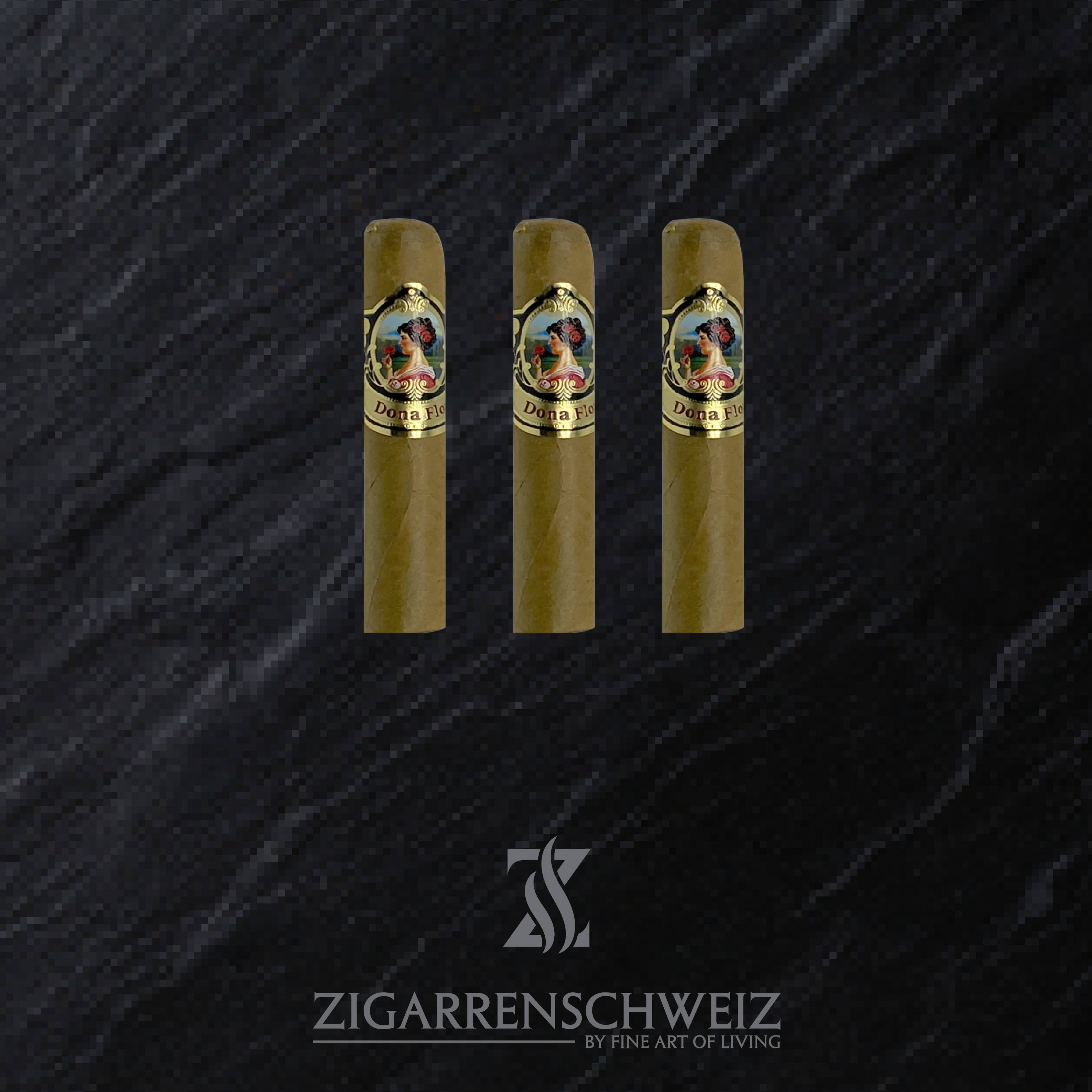 Dona Flor Connecticut Rothchildes Zigarren 3er Etui von Zigarren Schweiz