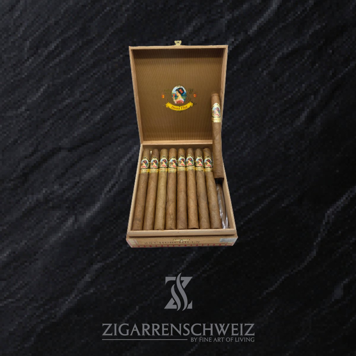 Dona Flor Mata Fina Churchill - Zigarrenschweiz Online Zigarren Boutique - 
