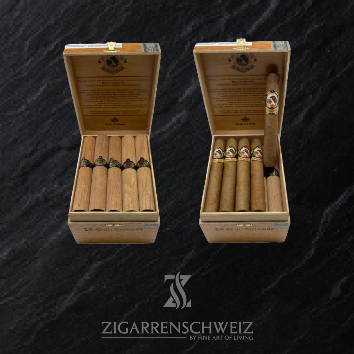 Dona Flor Mata Fina Gran Corona - Zigarrenschweiz Online Zigarren Boutique - 