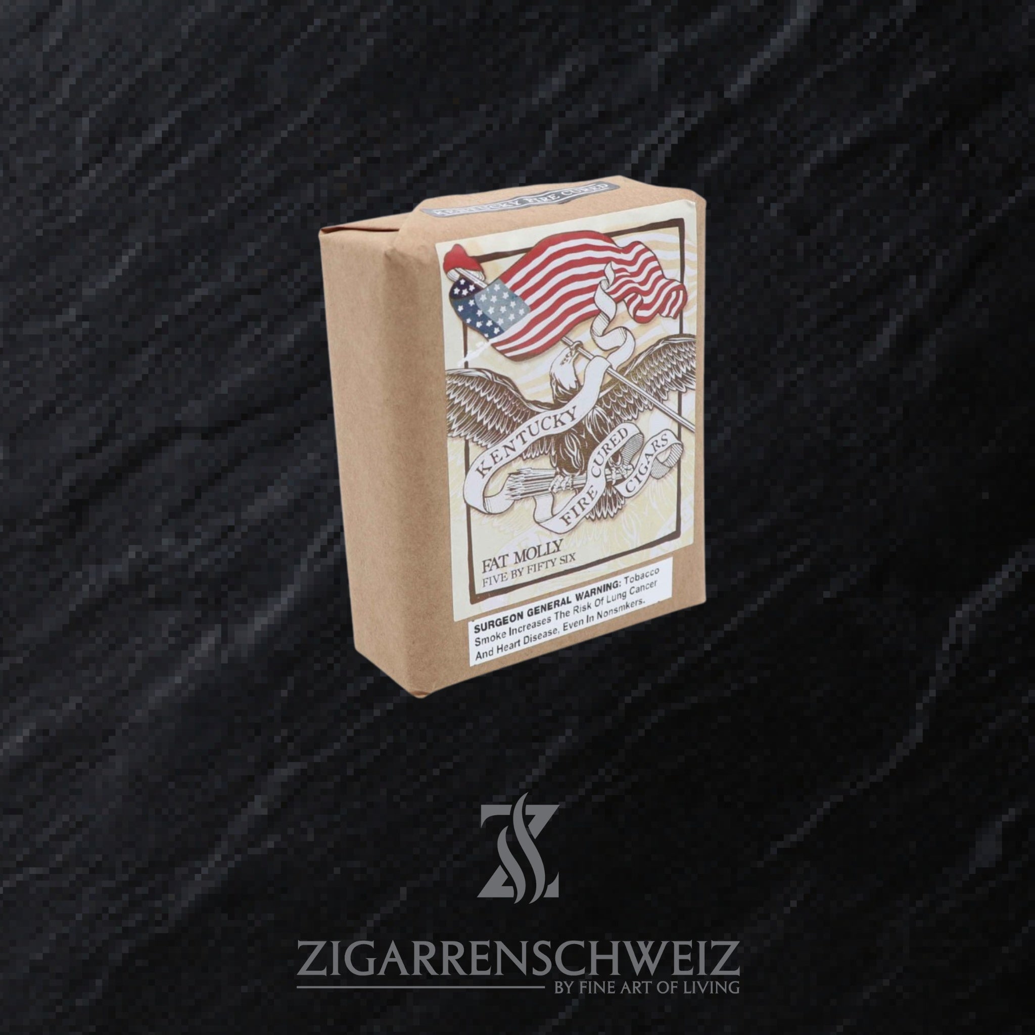 Drew Estate Kentucky Fire Cured Fat Molly Zigarren Kiste geschlossen