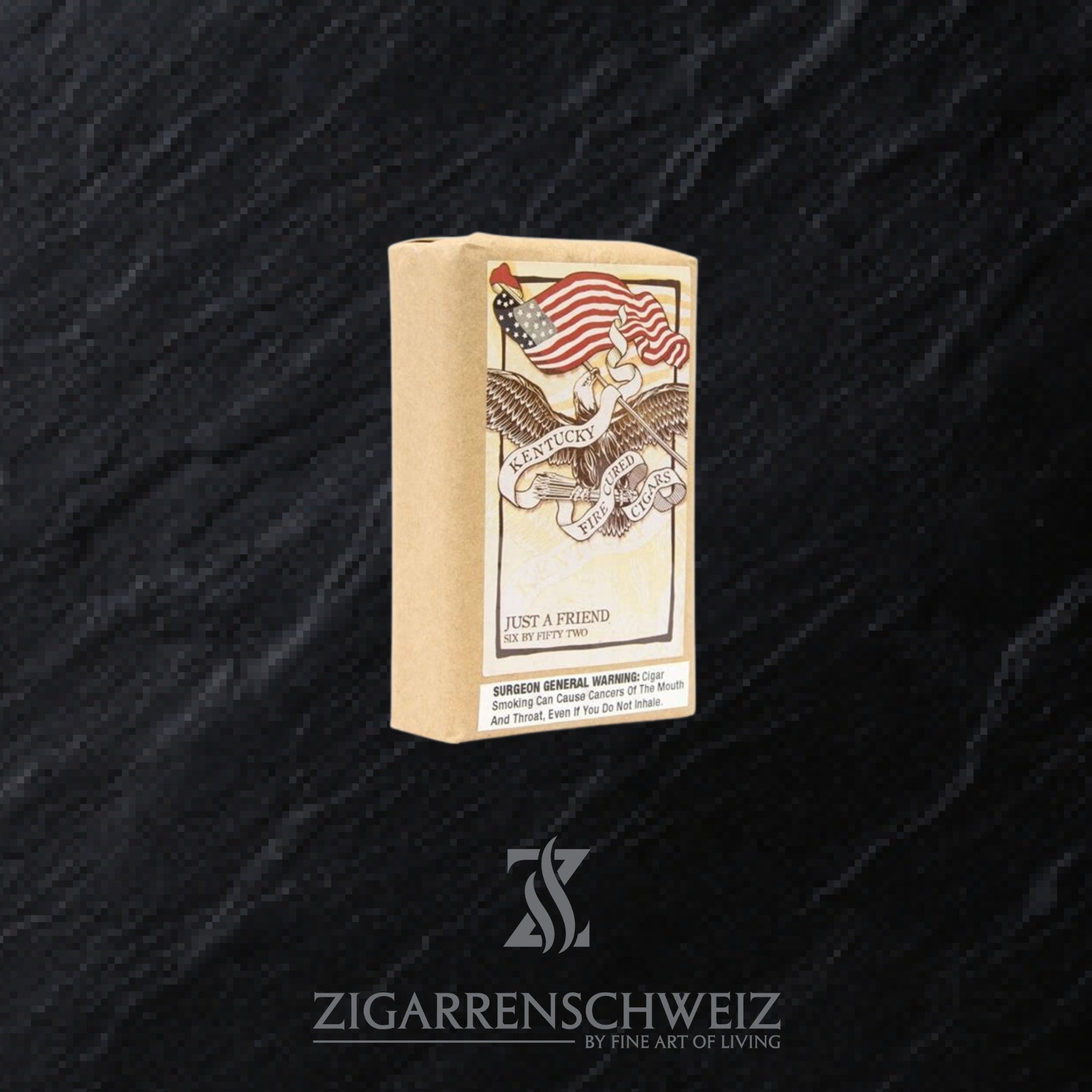 Drew Estate Kentucky Fire Cured Just a Friend Zigarren Kiste geschlossen