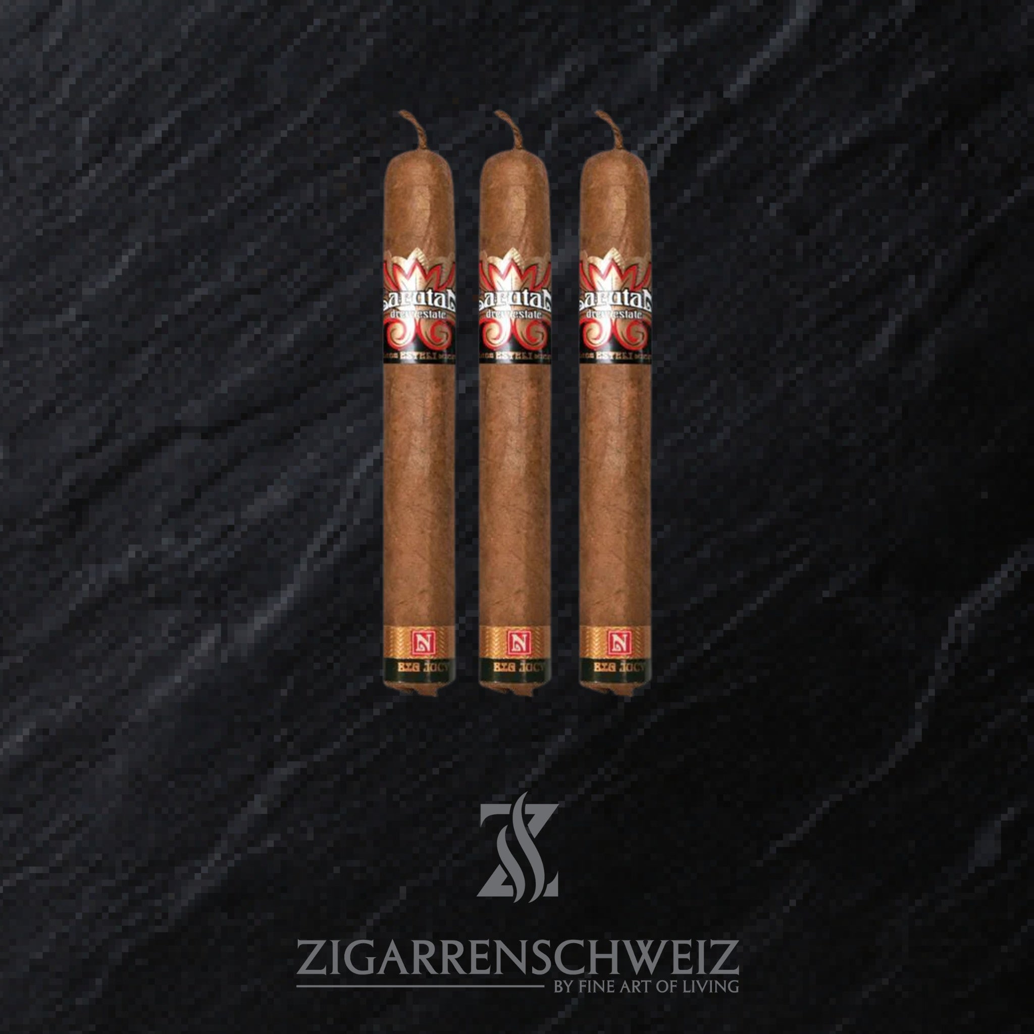 3er Etui Drew Estate Larutan Zigarren im Big Jucy Format