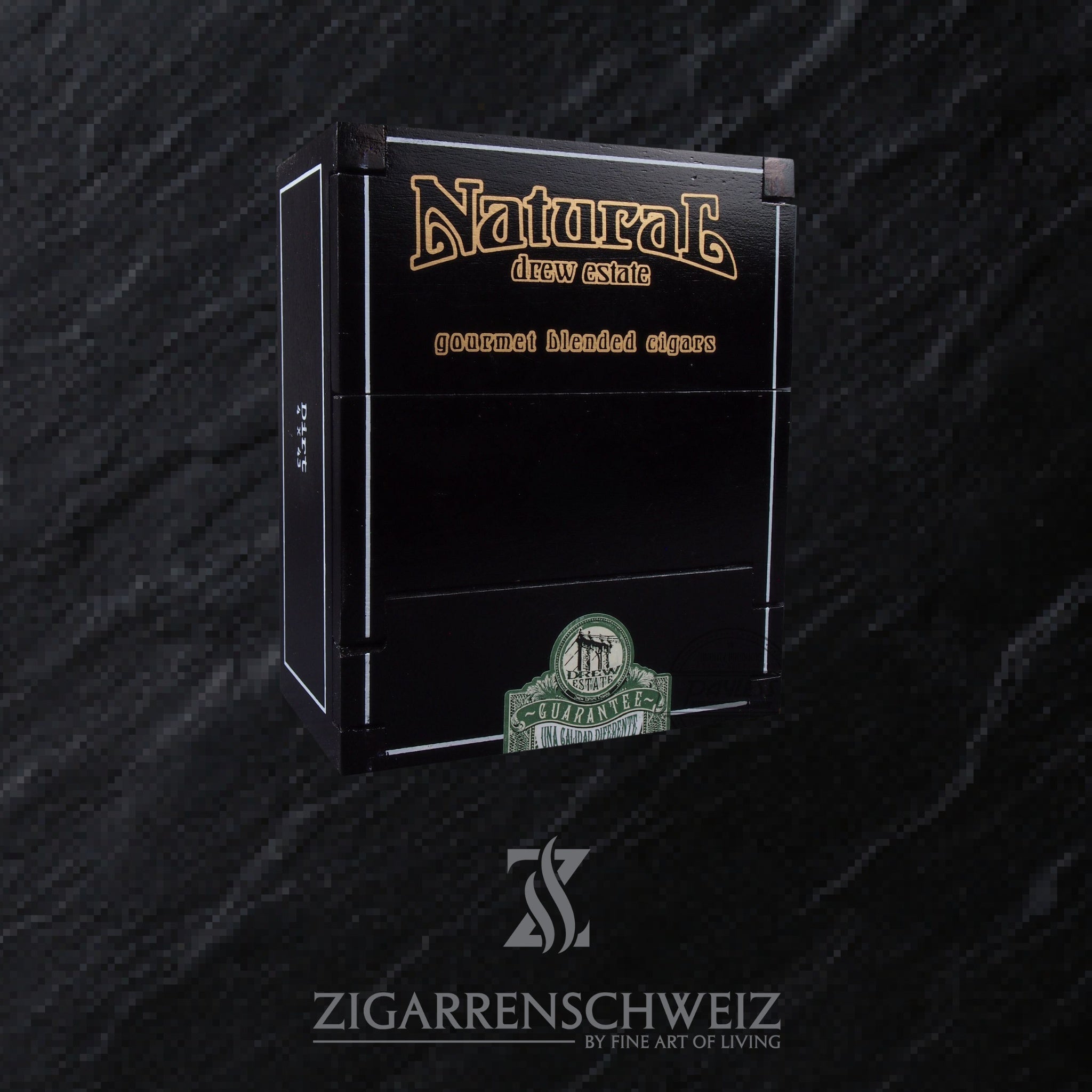 geschlossene Kiste Drew Estate Larutan Zigarren im Dark Angel Format