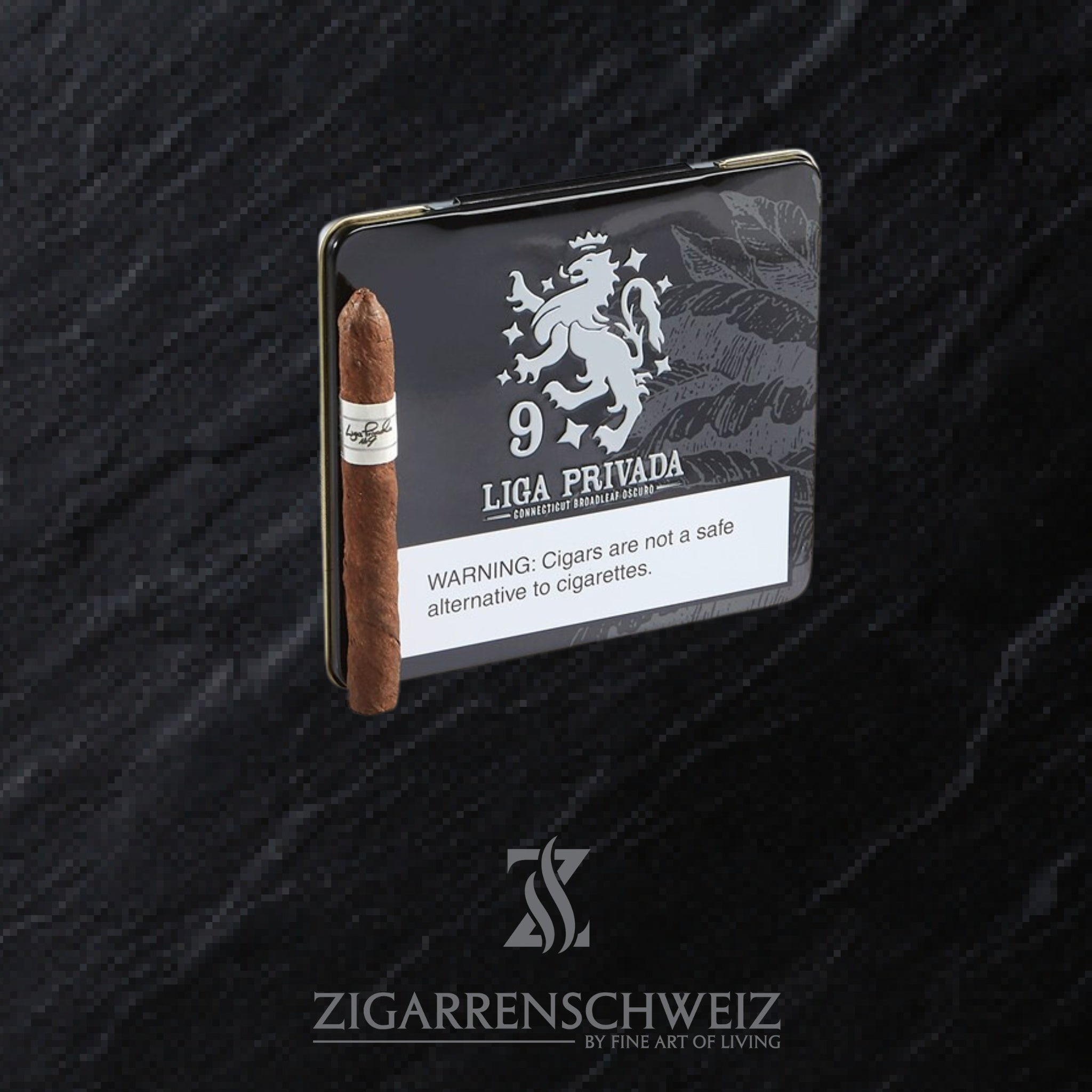 geschlossene Kiste Drew Estate Liga Privada No. 9 Zigarren im Coronets Format