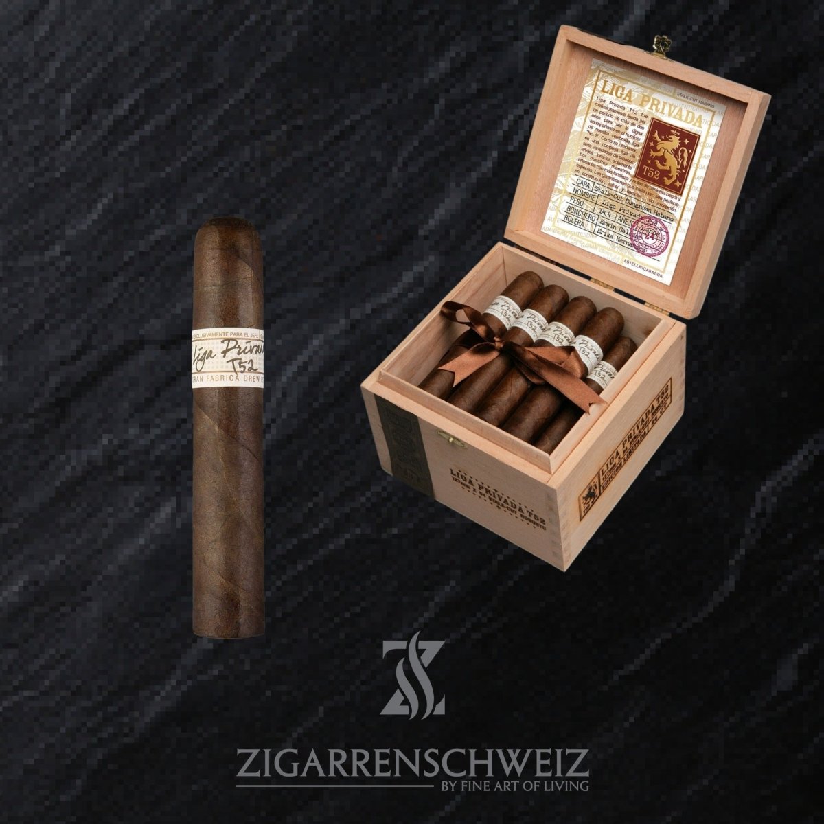 Drew Estate Liga Privada T52 Robusto - Zigarrenschweiz Online Zigarren Boutique - 
