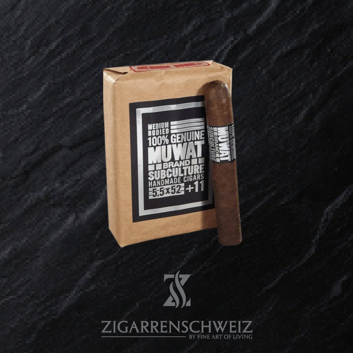 Drew Estate MUWAT 55 x 52 (Toro) - Zigarrenschweiz Online Zigarren Boutique - 