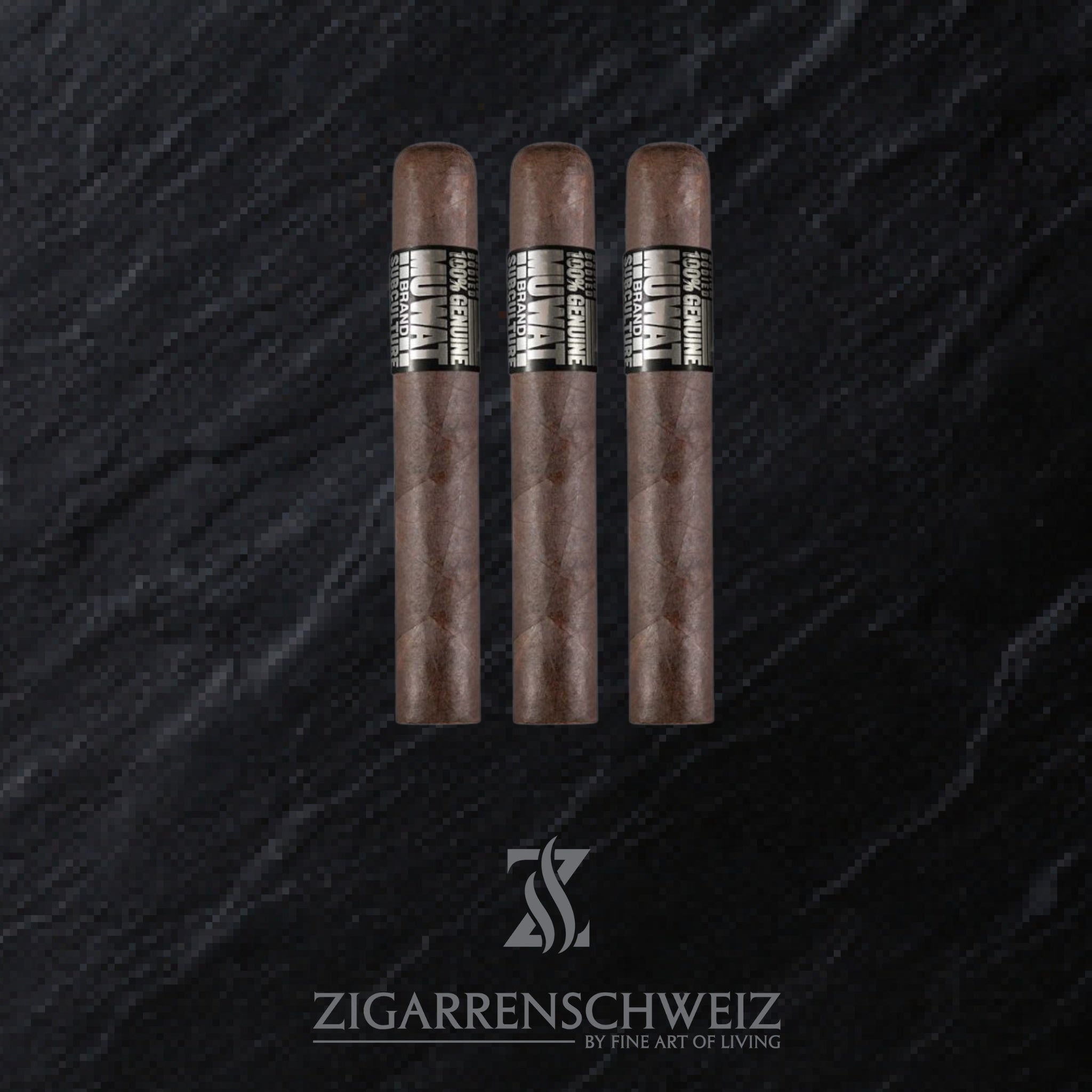 3er Pack der Drew Estate MUWAT Zigarren im 7x70 Format