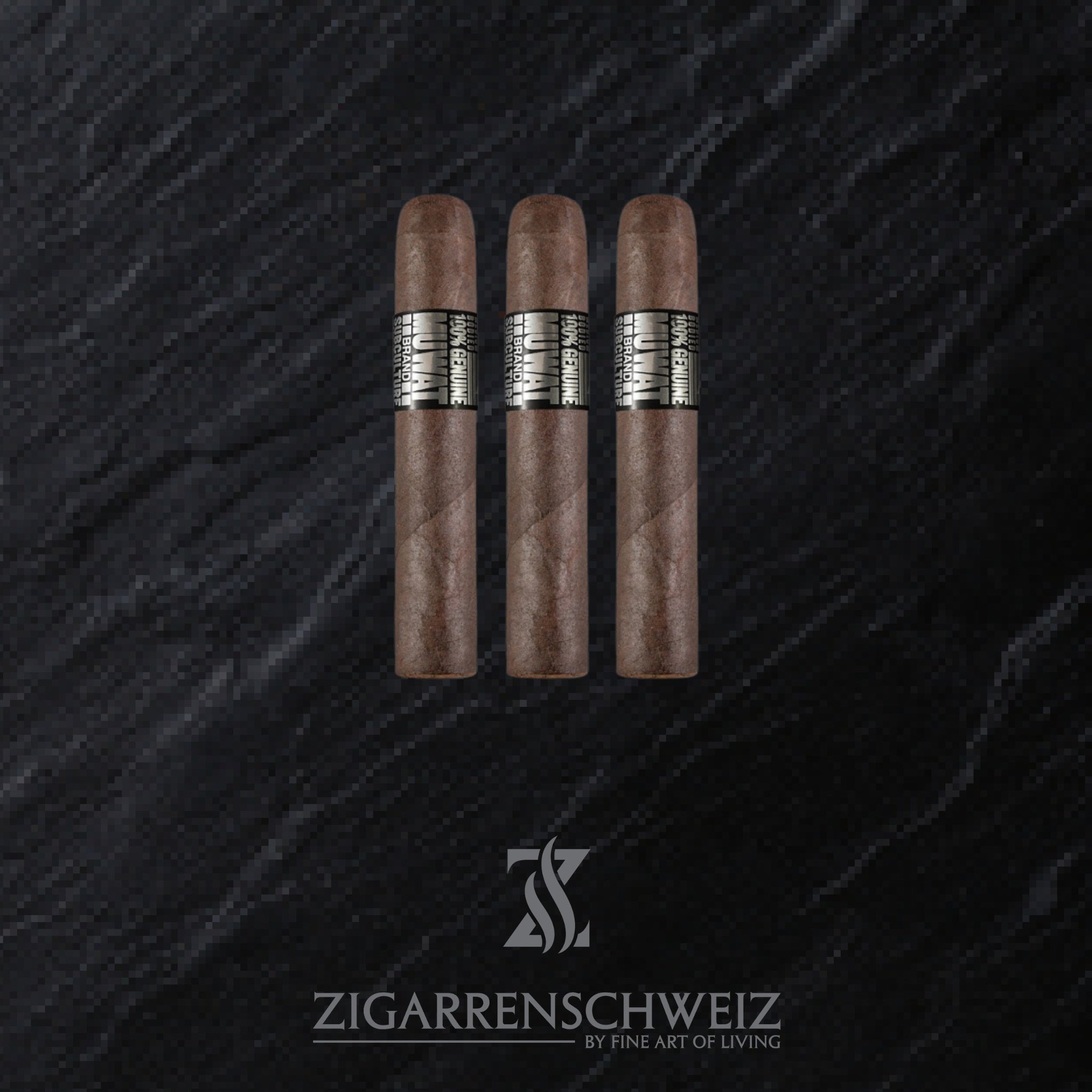 3er Etui der Drew Estate MUWAT Zigarren im Bait Fish Format