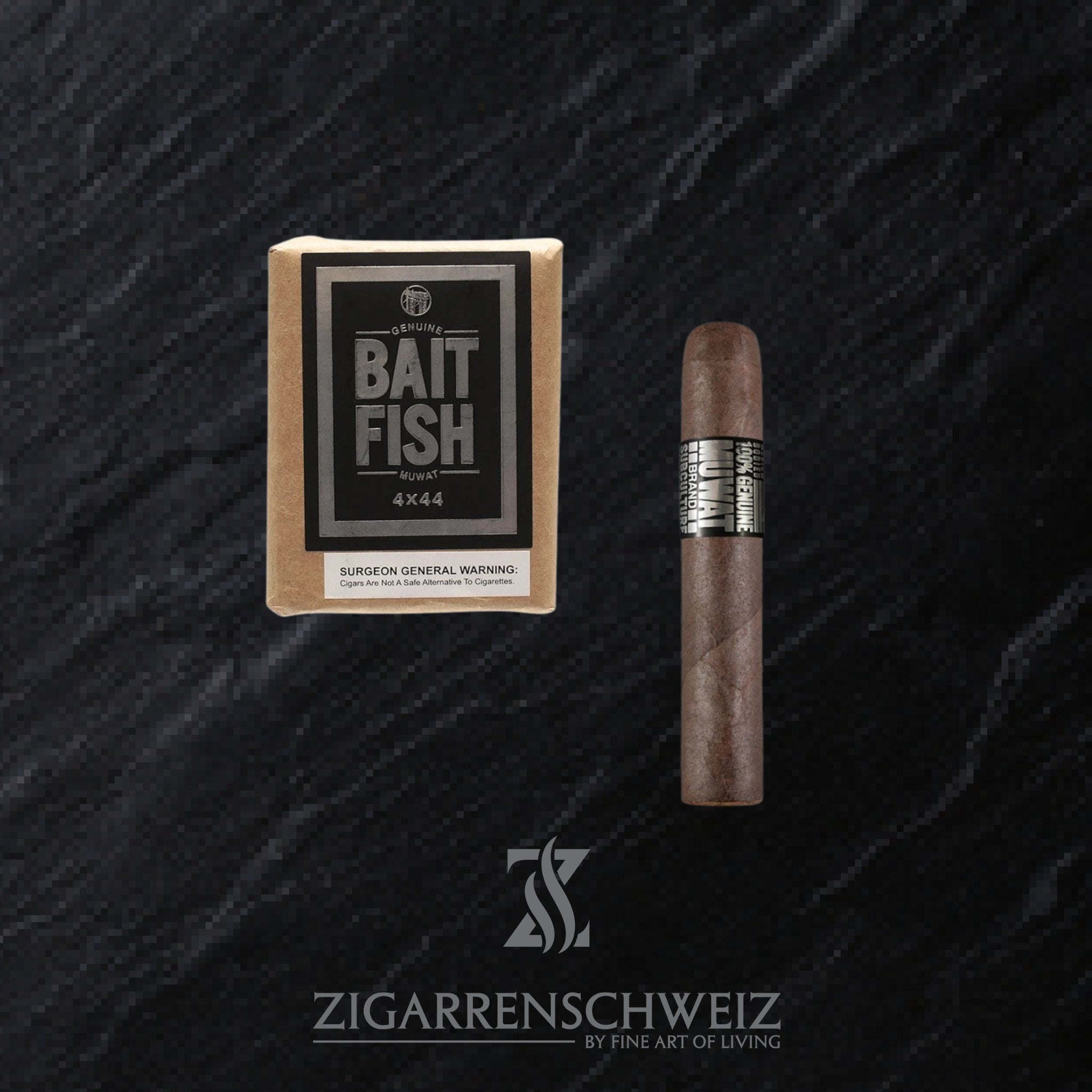 offene Kiste der Drew Estate MUWAT Zigarren im Bait Fish Format