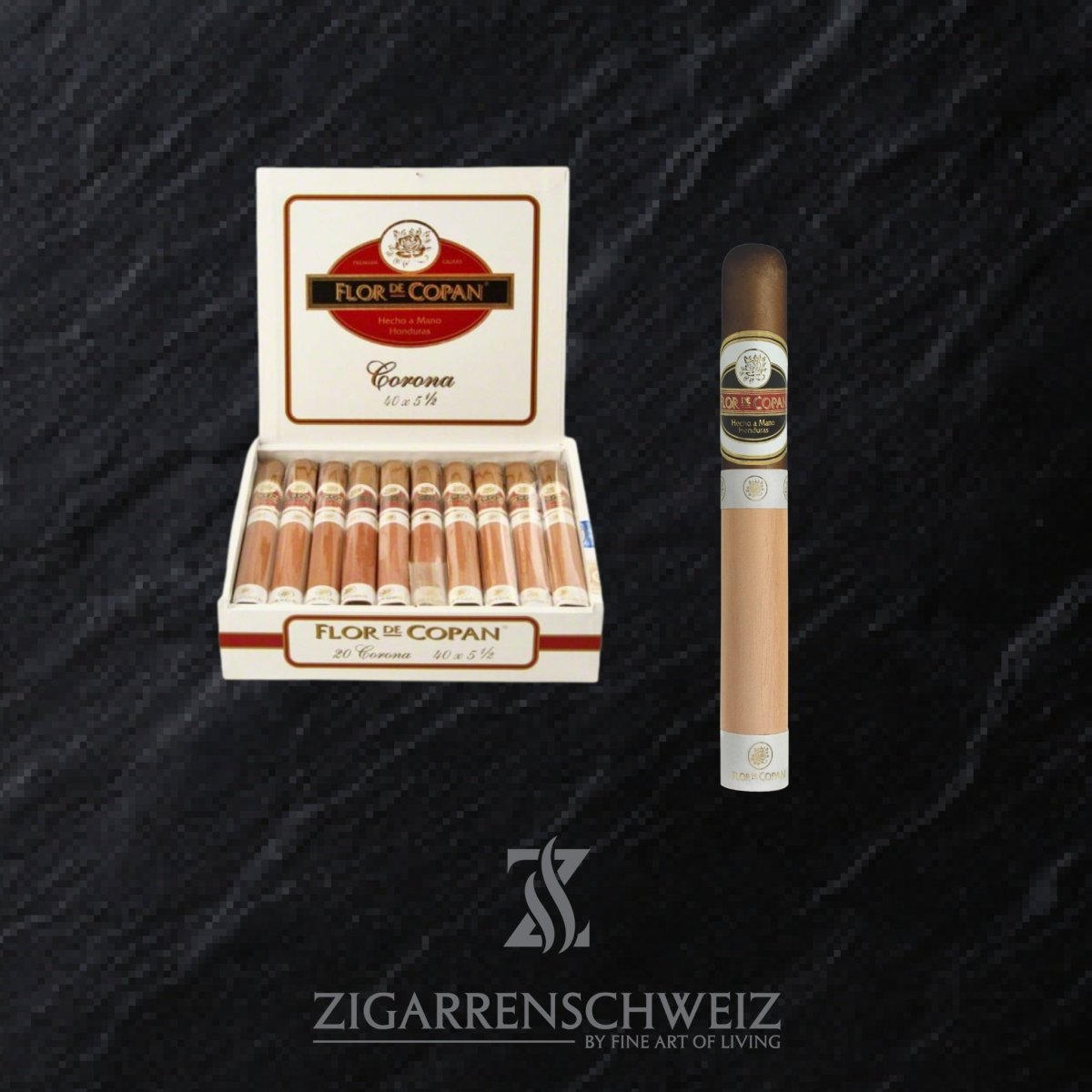 Flor de Copan Maduro (Corona) - Zigarrenschweiz Online Zigarren Boutique - 