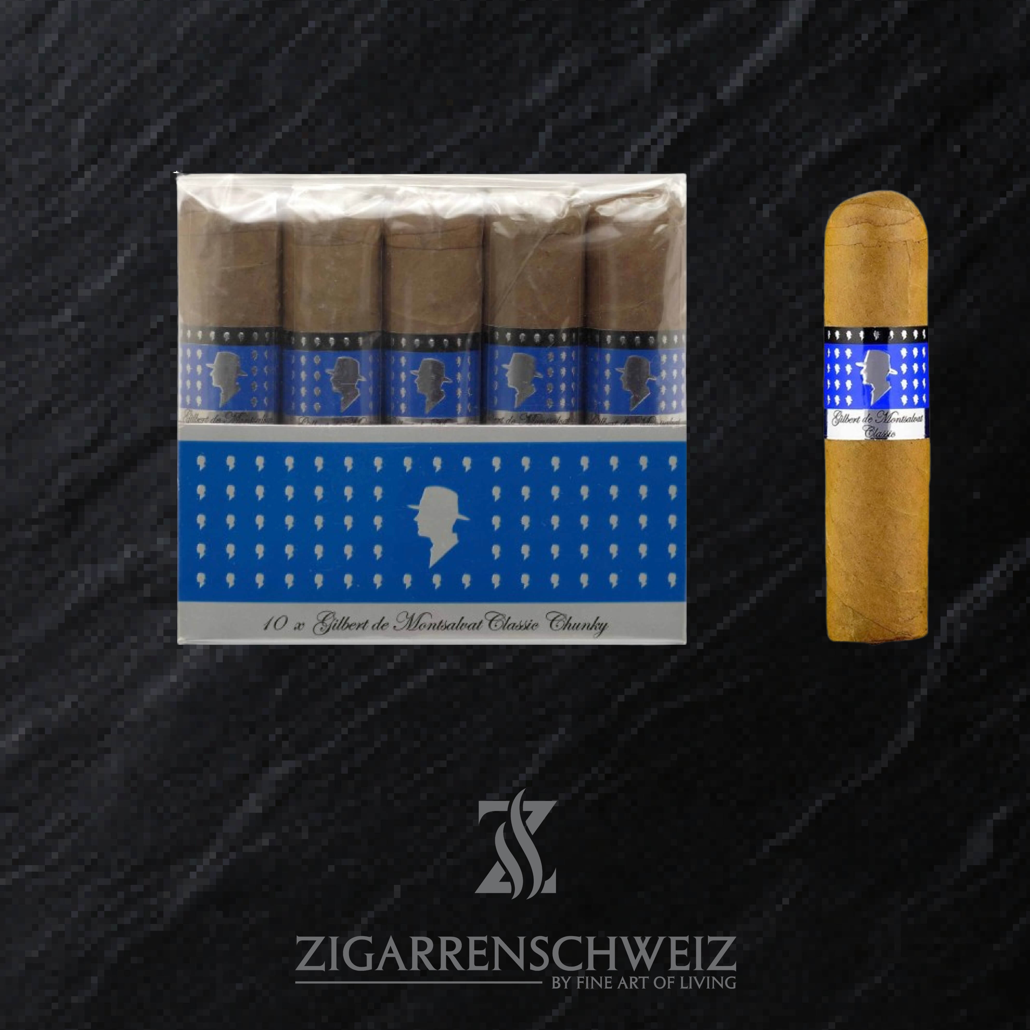 Gilbert de Montsalvat Classic Chunky Zigarren Bundle
