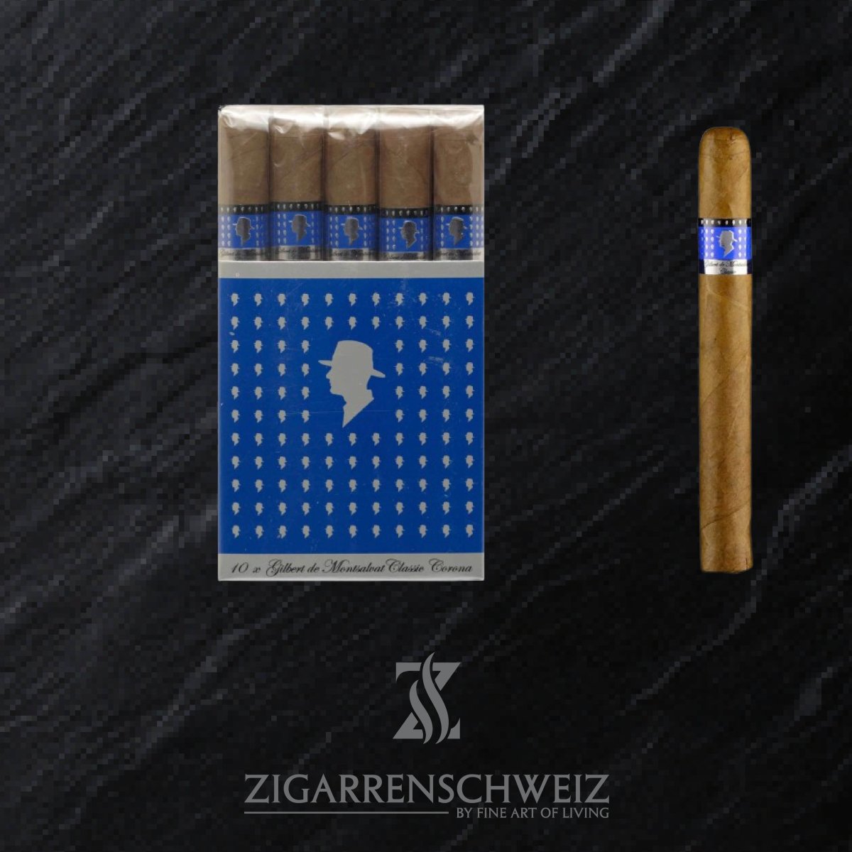 Gilbert de Montsalvat Classic Corona - Zigarrenschweiz Online Zigarren Boutique - 