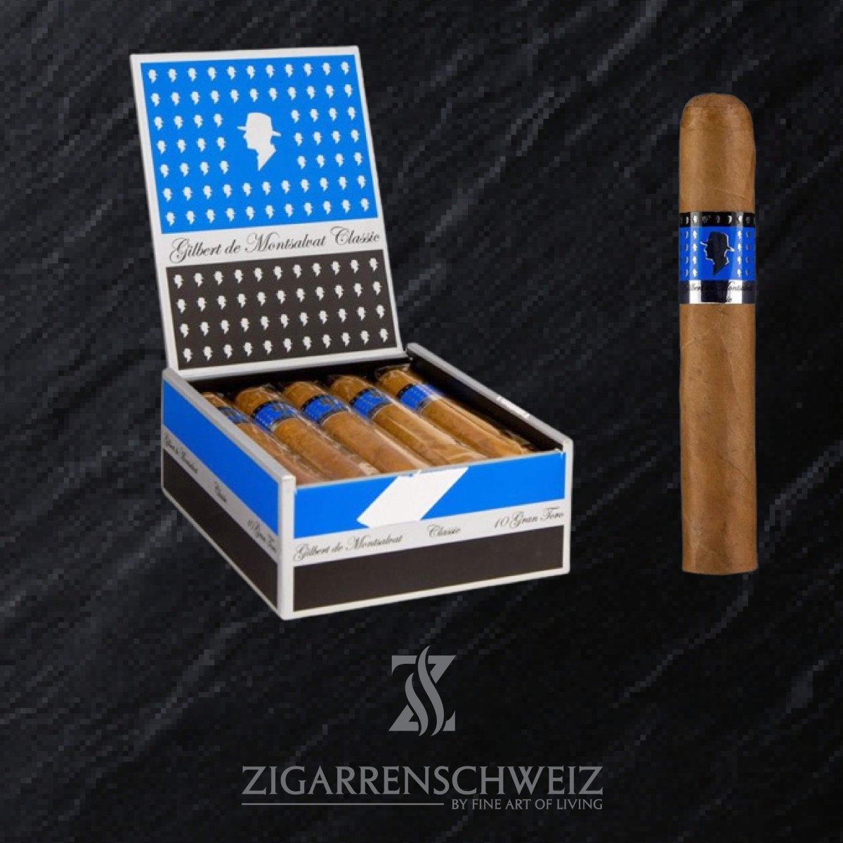 Gilbert de Montsalvat Classic Gran Toro - Zigarrenschweiz Online Zigarren Boutique - 