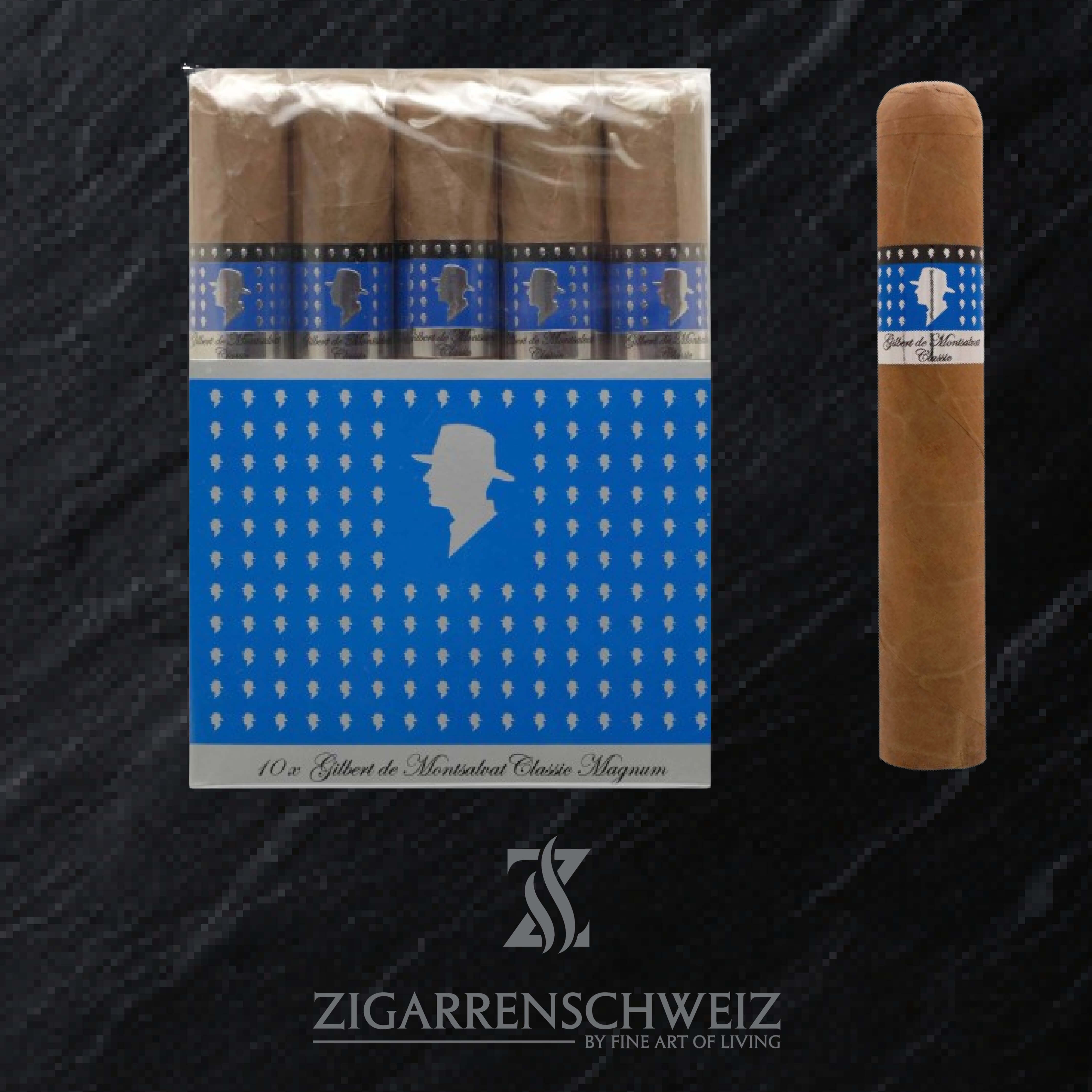 Gilbert de Montsalvat Classic Magnum Zigarren Bundle