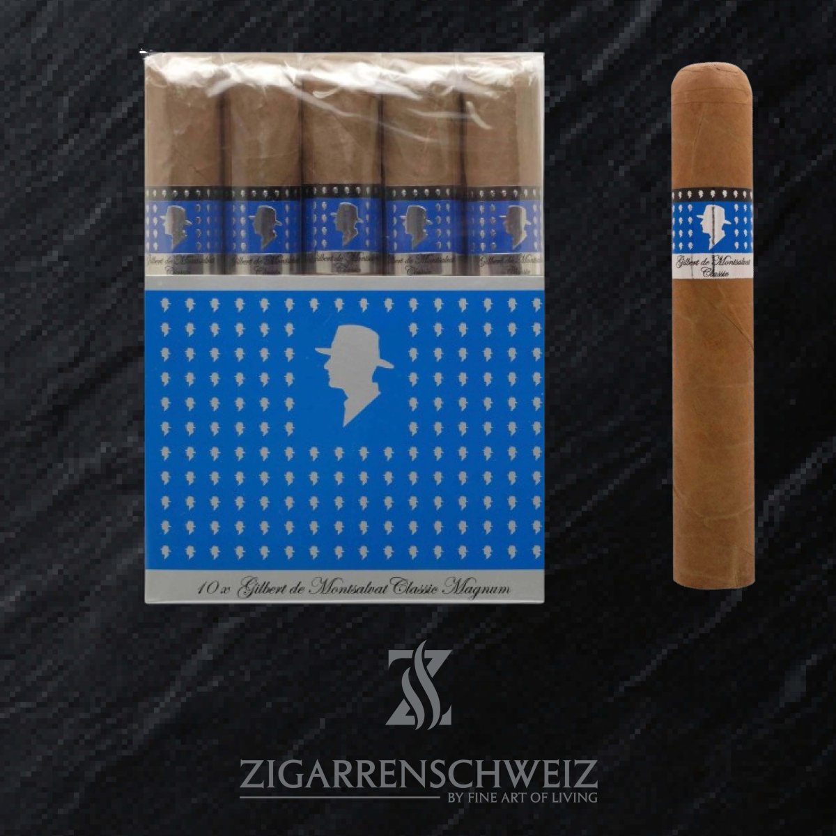 Gilbert de Montsalvat Classic Magnum - Zigarrenschweiz Online Zigarren Boutique - 