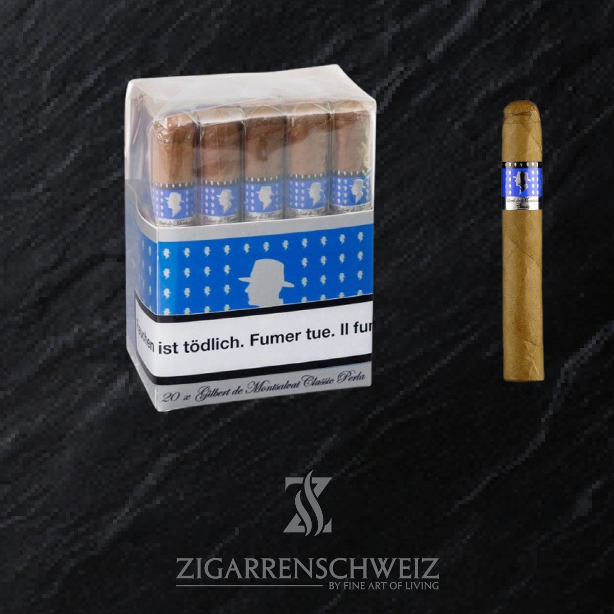 Gilbert de Montsalvat Classic Perla - Zigarrenschweiz Online Zigarren Boutique - 