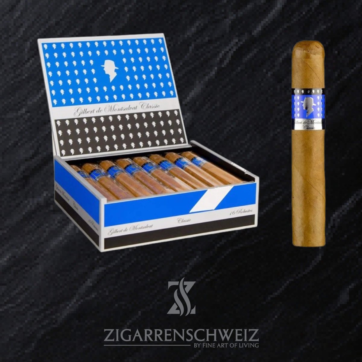 Gilbert de Montsalvat Classic Robusto - Zigarrenschweiz Online Zigarren Boutique - 