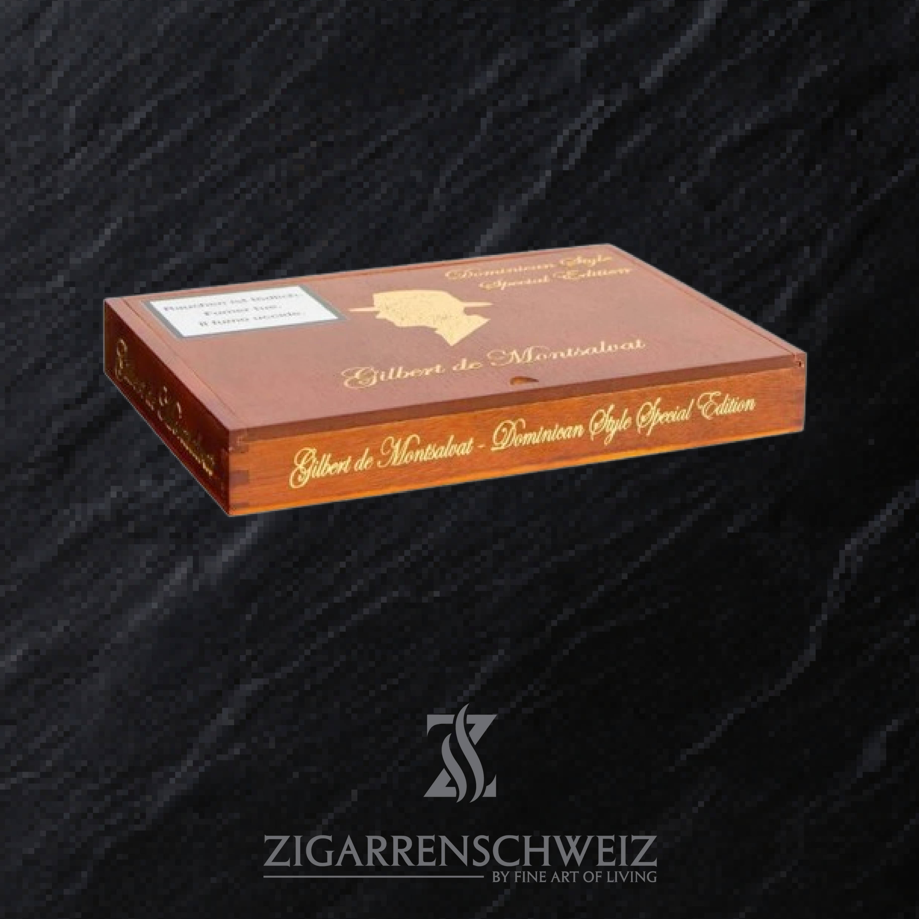 Gilbert de Montsalvat Dominican Style Special Edition Toro Zigarren Kiste geschlossen