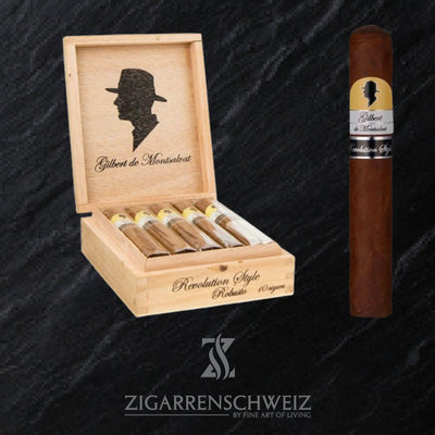 Gilbert de Montsalvat Revolution Style Robusto - Zigarrenschweiz Online Zigarren Boutique - 