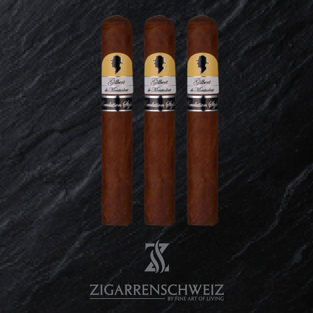 Gilbert de Montsalvat Revolution Style Robusto - Zigarrenschweiz Online Zigarren Boutique - 