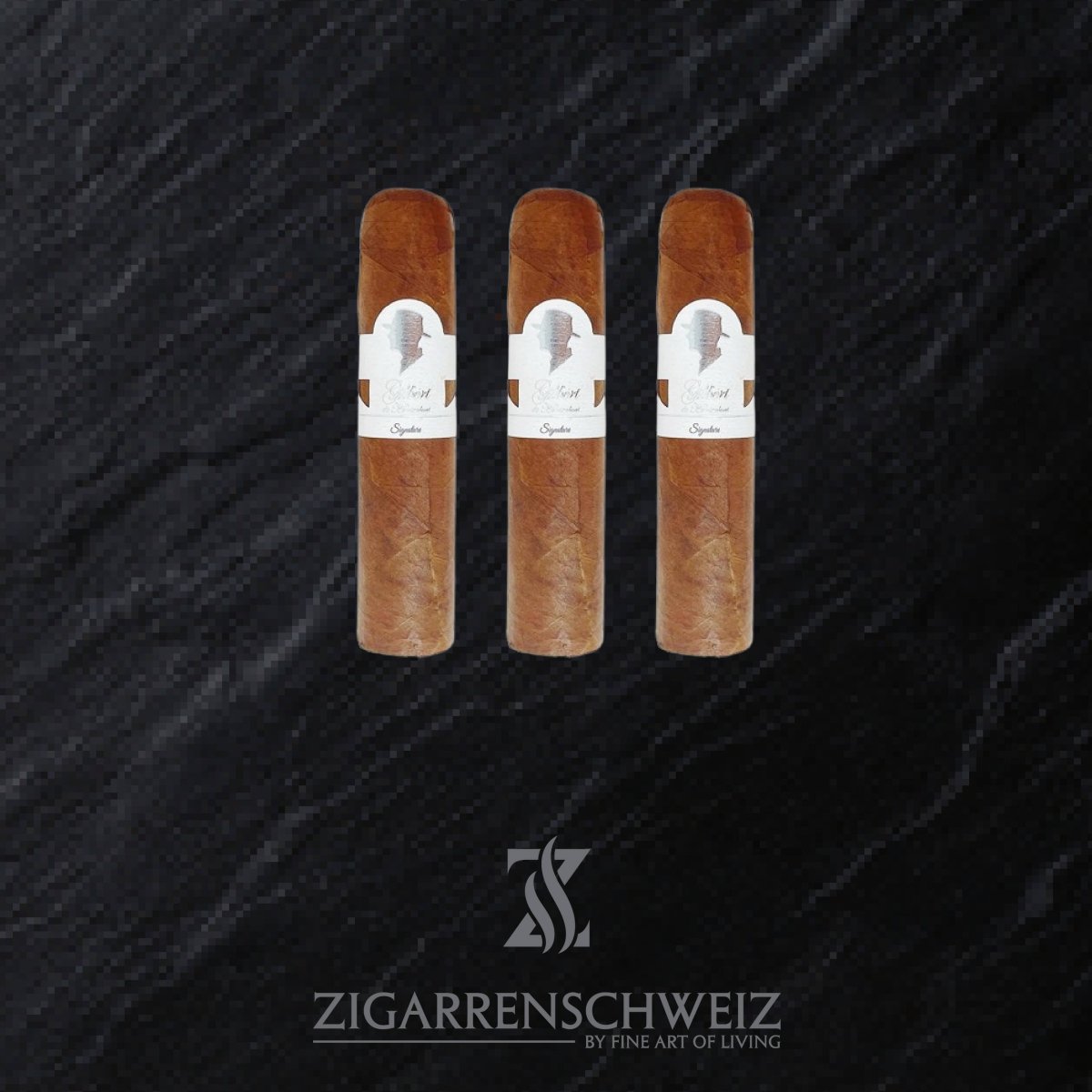 Gilbert de Montsalvat Signature Chubby - Zigarrenschweiz Online Zigarren Boutique - 