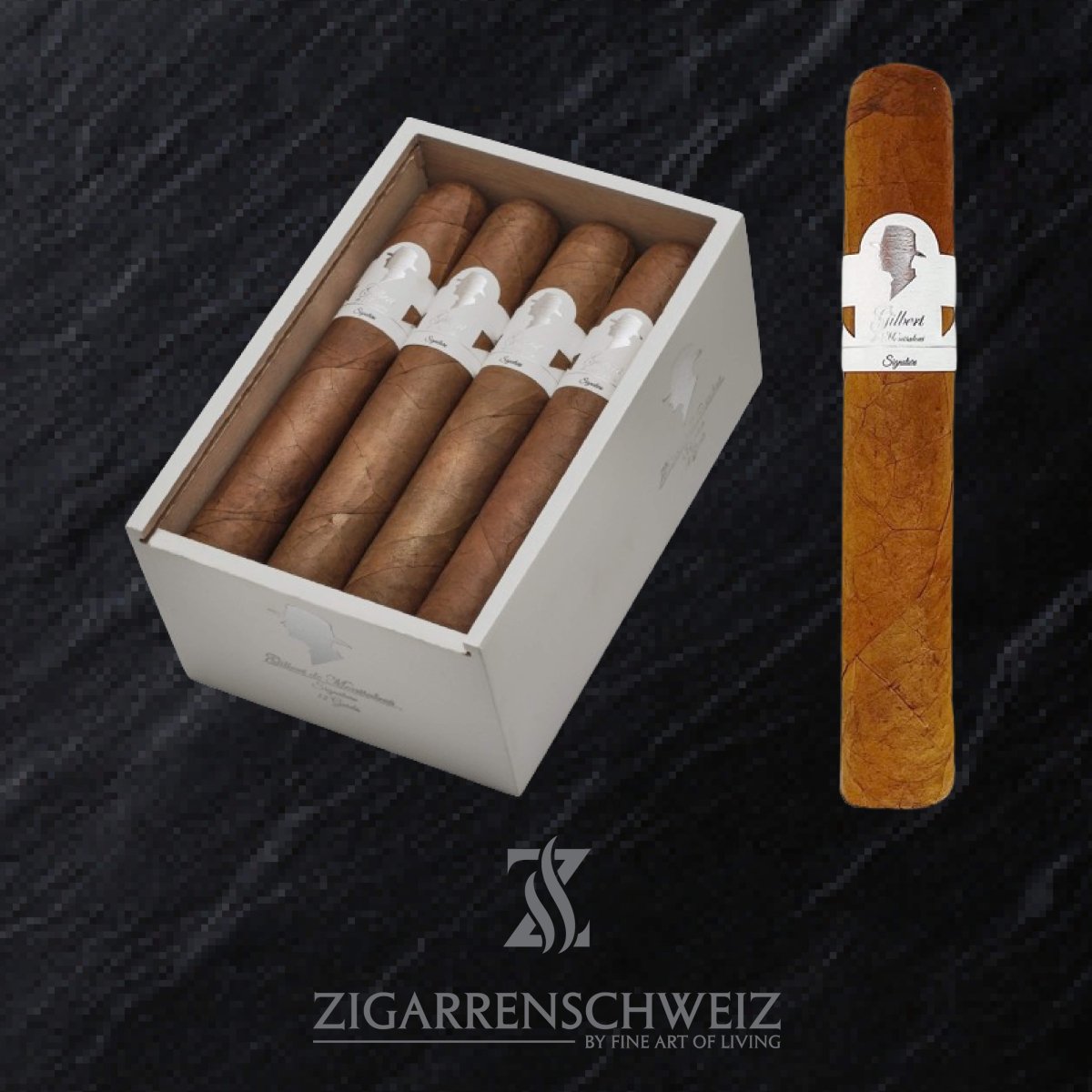Gilbert de Montsalvat Signature Gordo - Zigarrenschweiz Online Zigarren Boutique - 