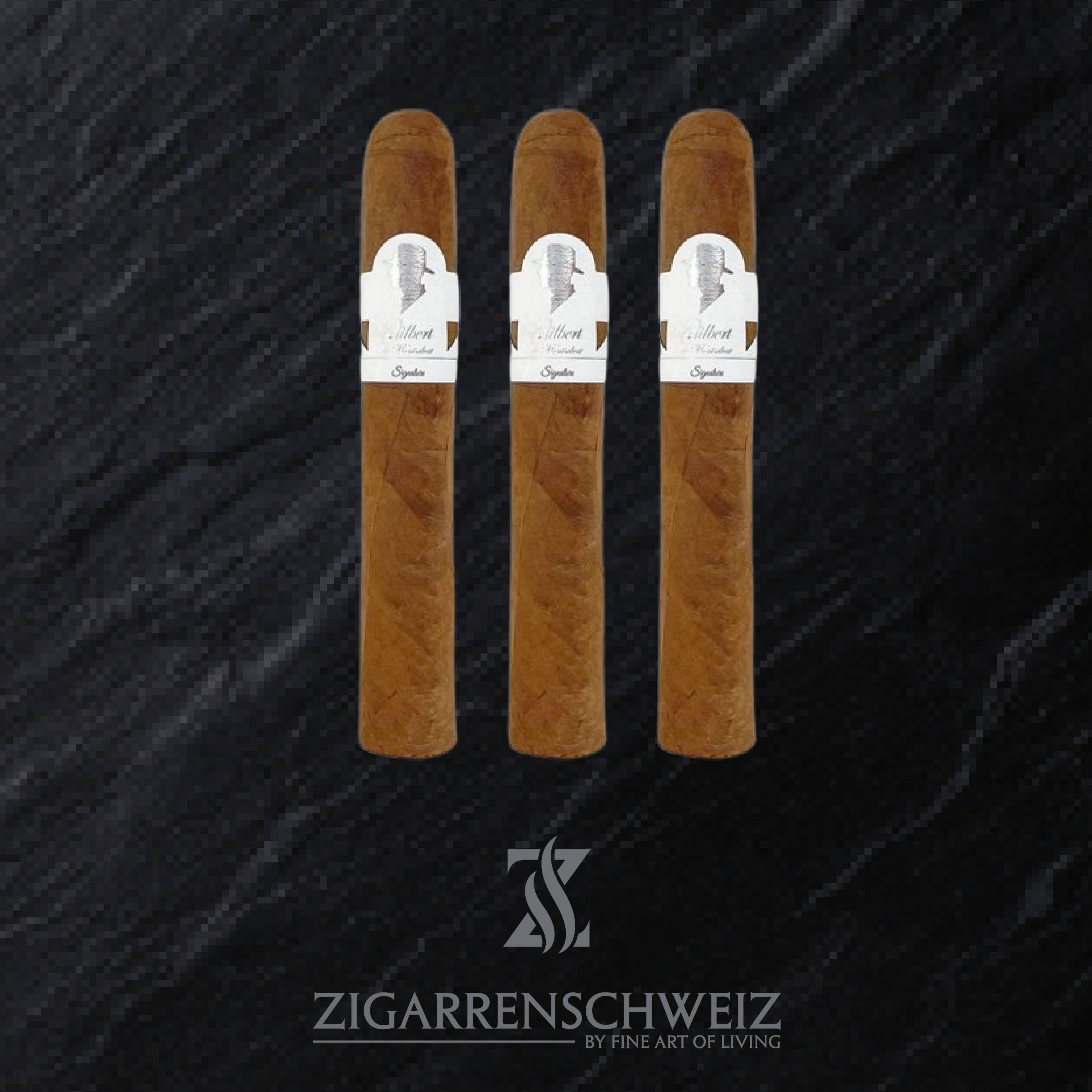Gilbert de Montsalvat Signature Gran Robusto Zigarren 3er Etui von Zigarren Schweiz