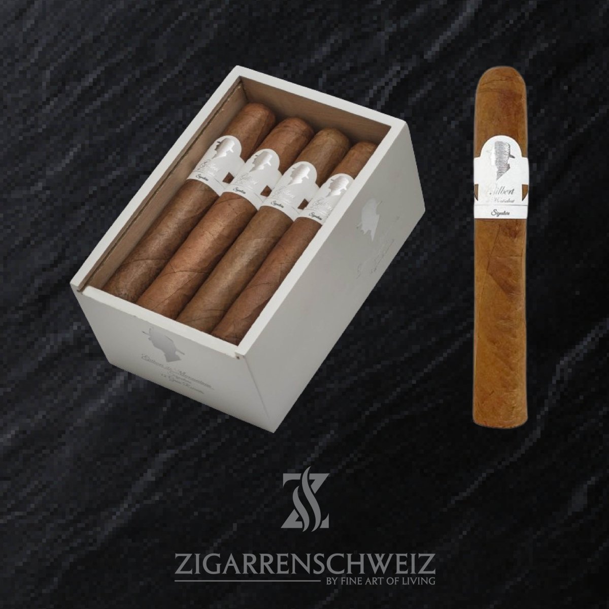 Gilbert de Montsalvat Signature Gran Robusto - Zigarrenschweiz Online Zigarren Boutique - 