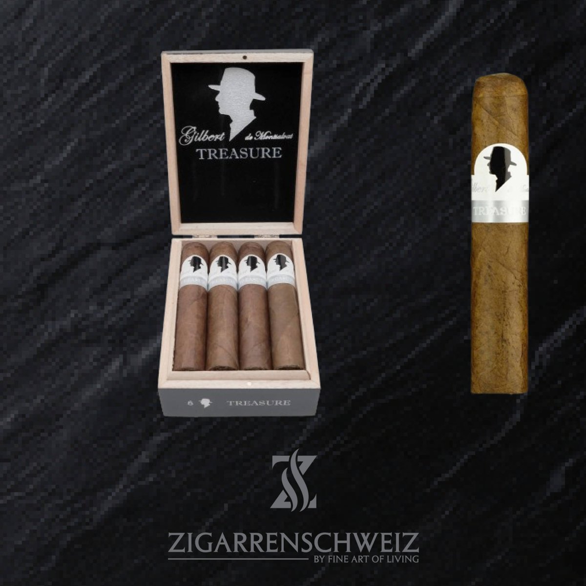 Gilbert de Montsalvat Treasure - Zigarrenschweiz Online Zigarren Boutique - 
