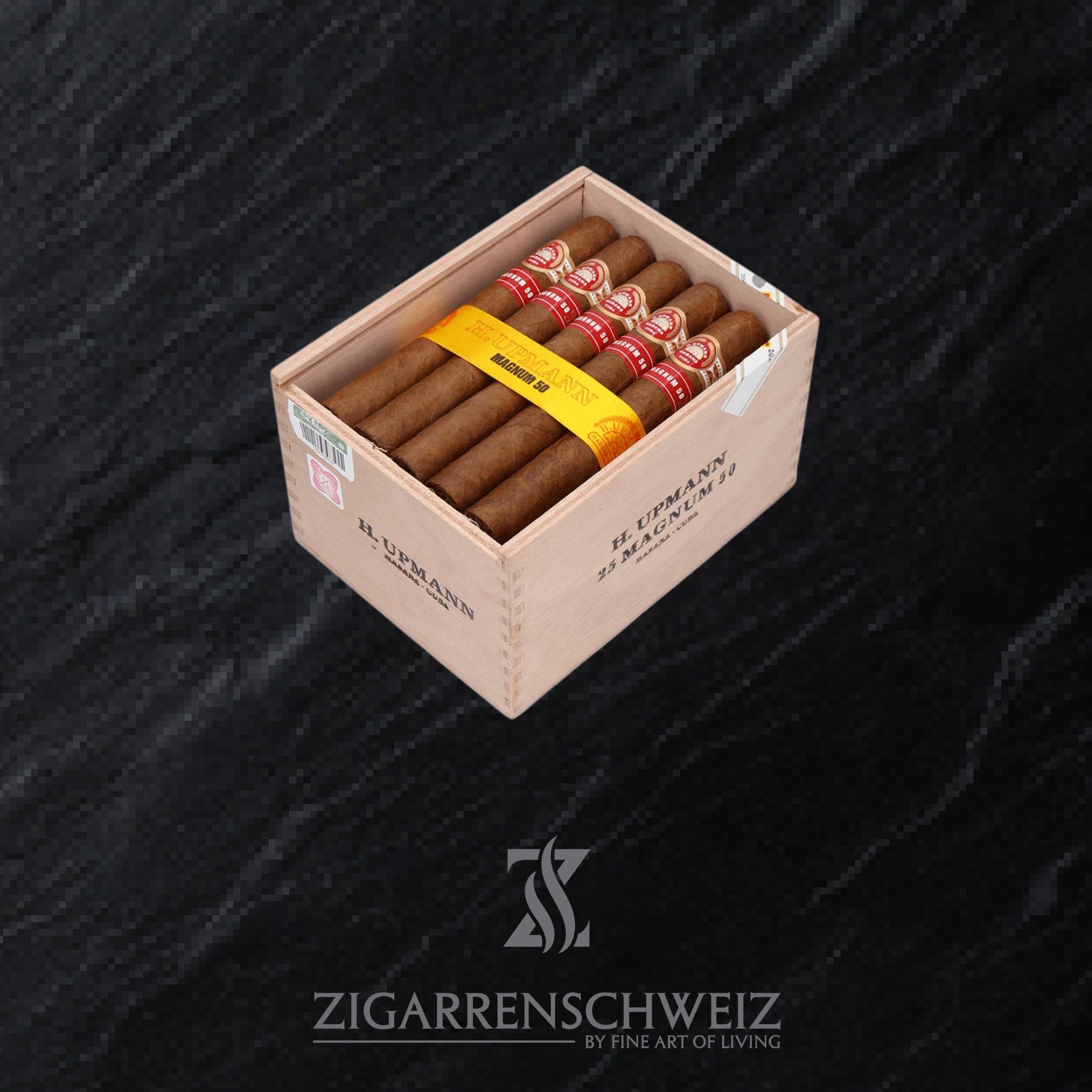 offene 25er Kiste H. Upmann Magnum 50 Zigarren