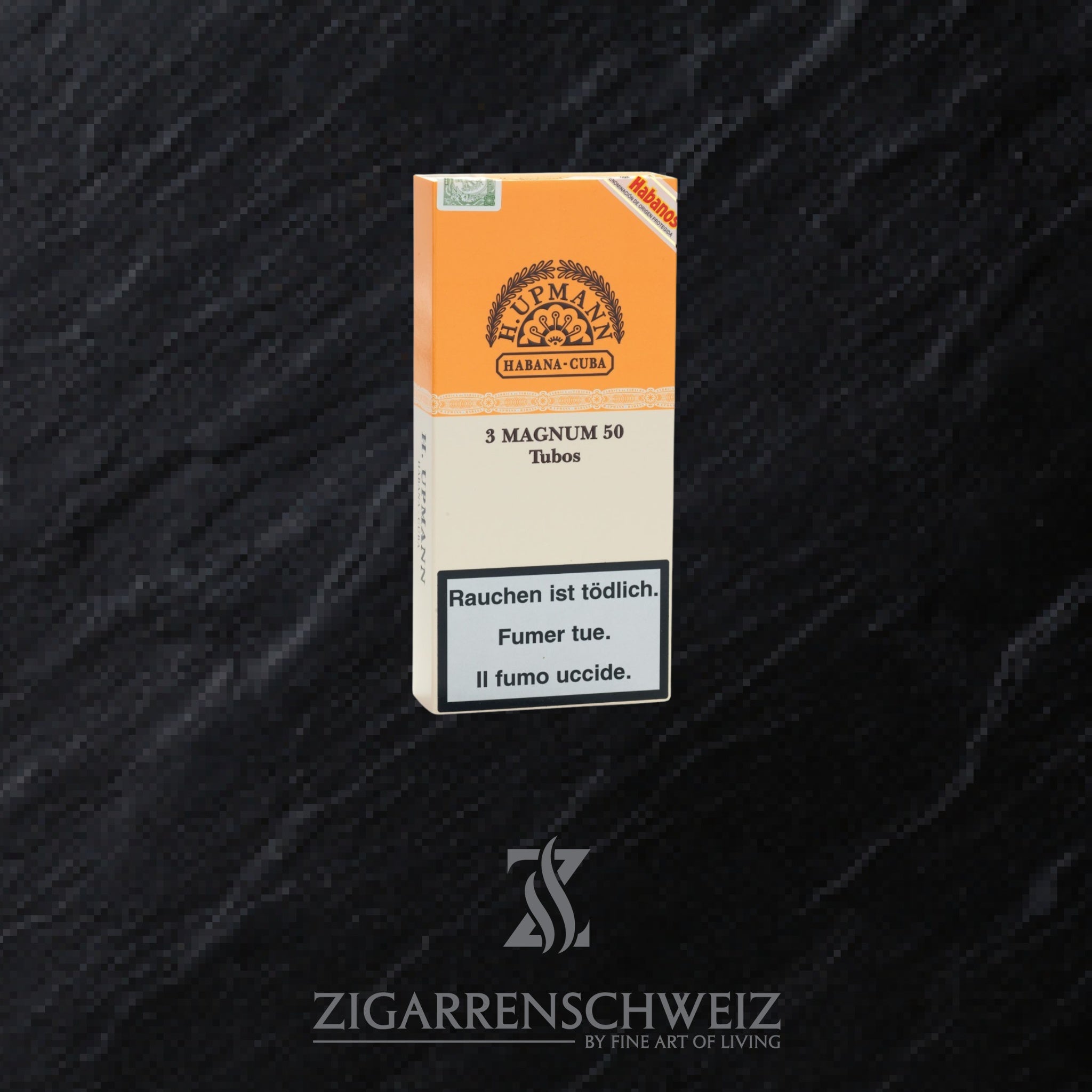 3er Etui Tubo H. Upmann Magnum 50 Zigarren