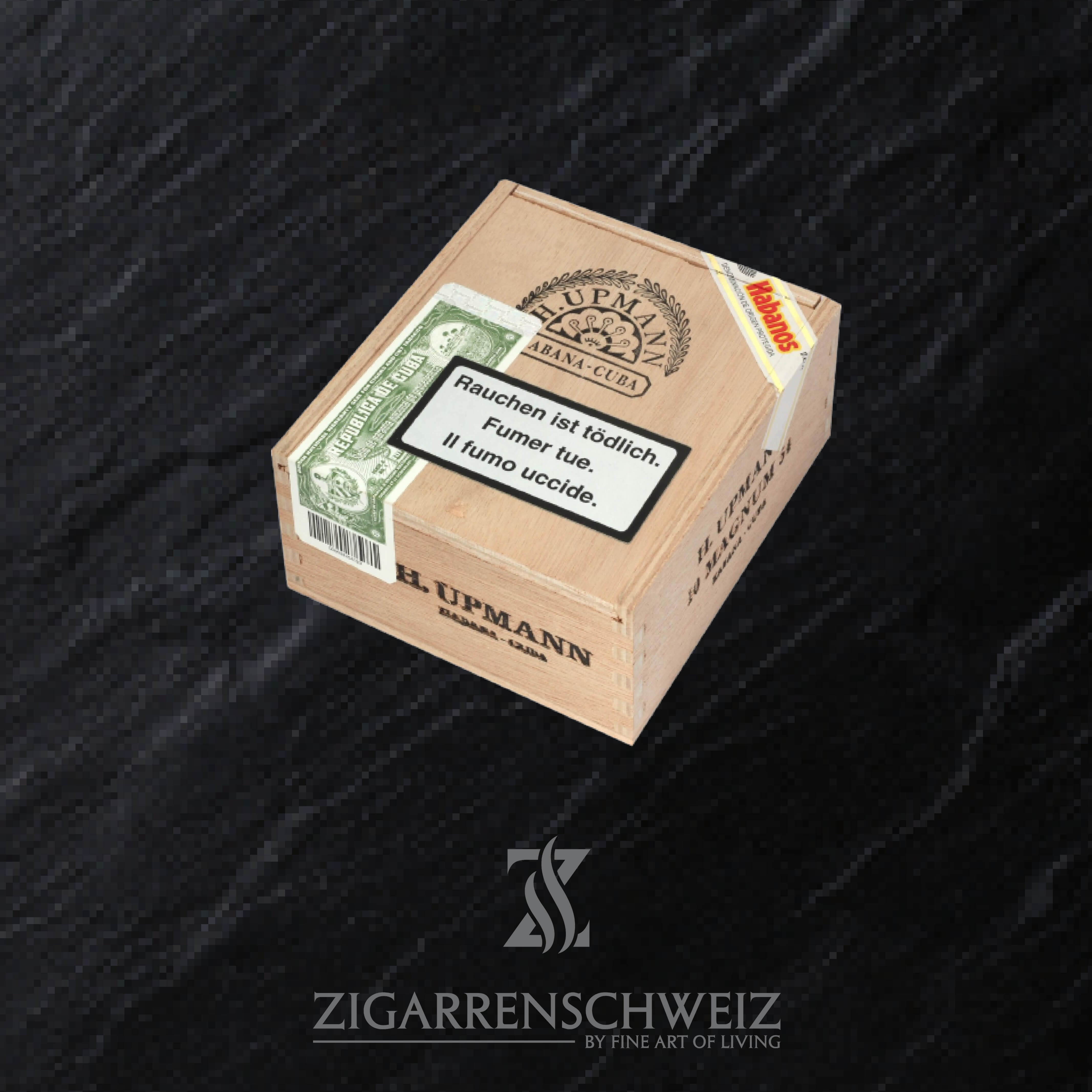 geschlossene 10er Kiste H. Upmann Magnum 54 Zigarren 