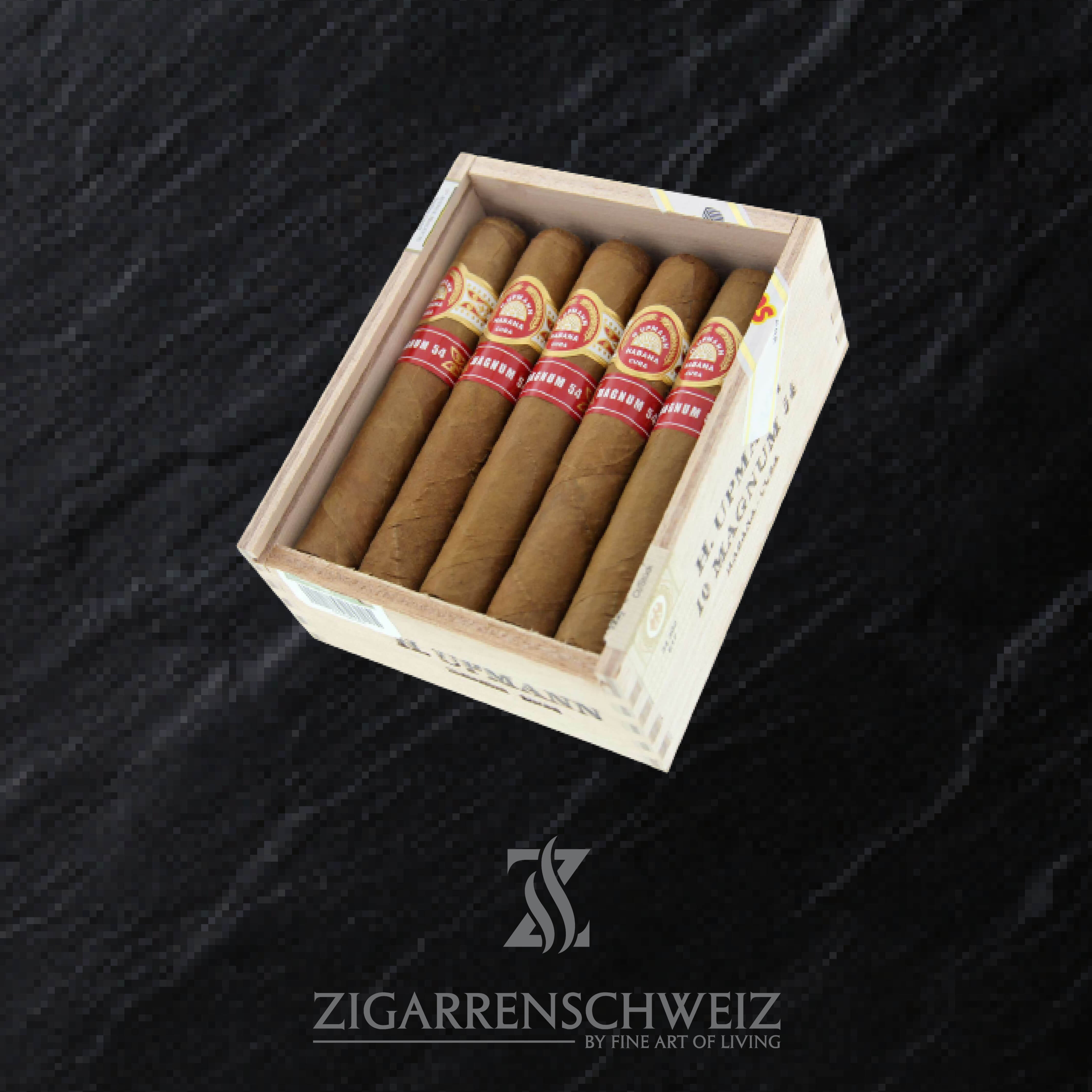 offene 10er Kiste H. Upmann Magnum 54 Zigarren 