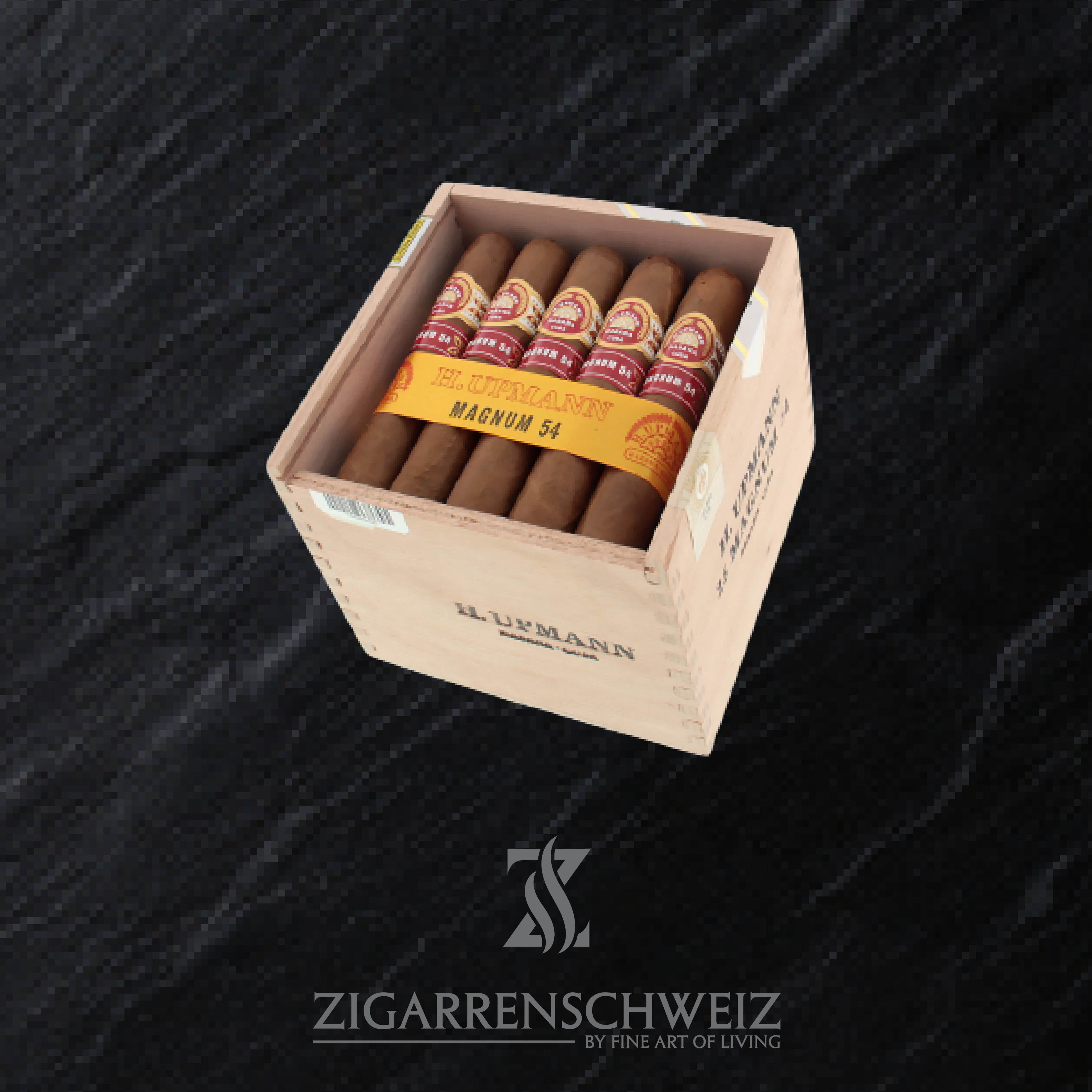 offene 25er Kiste H. Upmann Magnum 54 Zigarren 