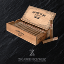 Henry Clay War Hawk Toro 25er Zigarren Kiste offen mit Zigarre