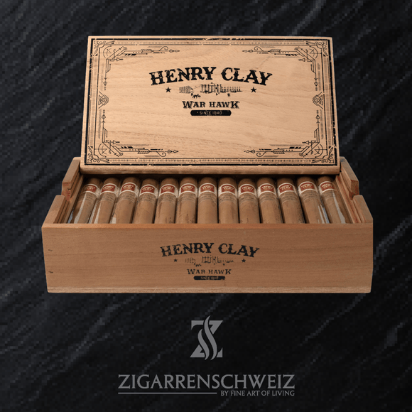Henry Clay War Hawk Toro 25er Zigarren Kiste