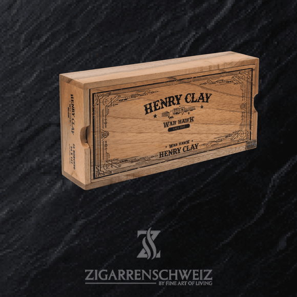 Henry Clay War Hawk Robusto 25er Zigarrenkiste Vorne