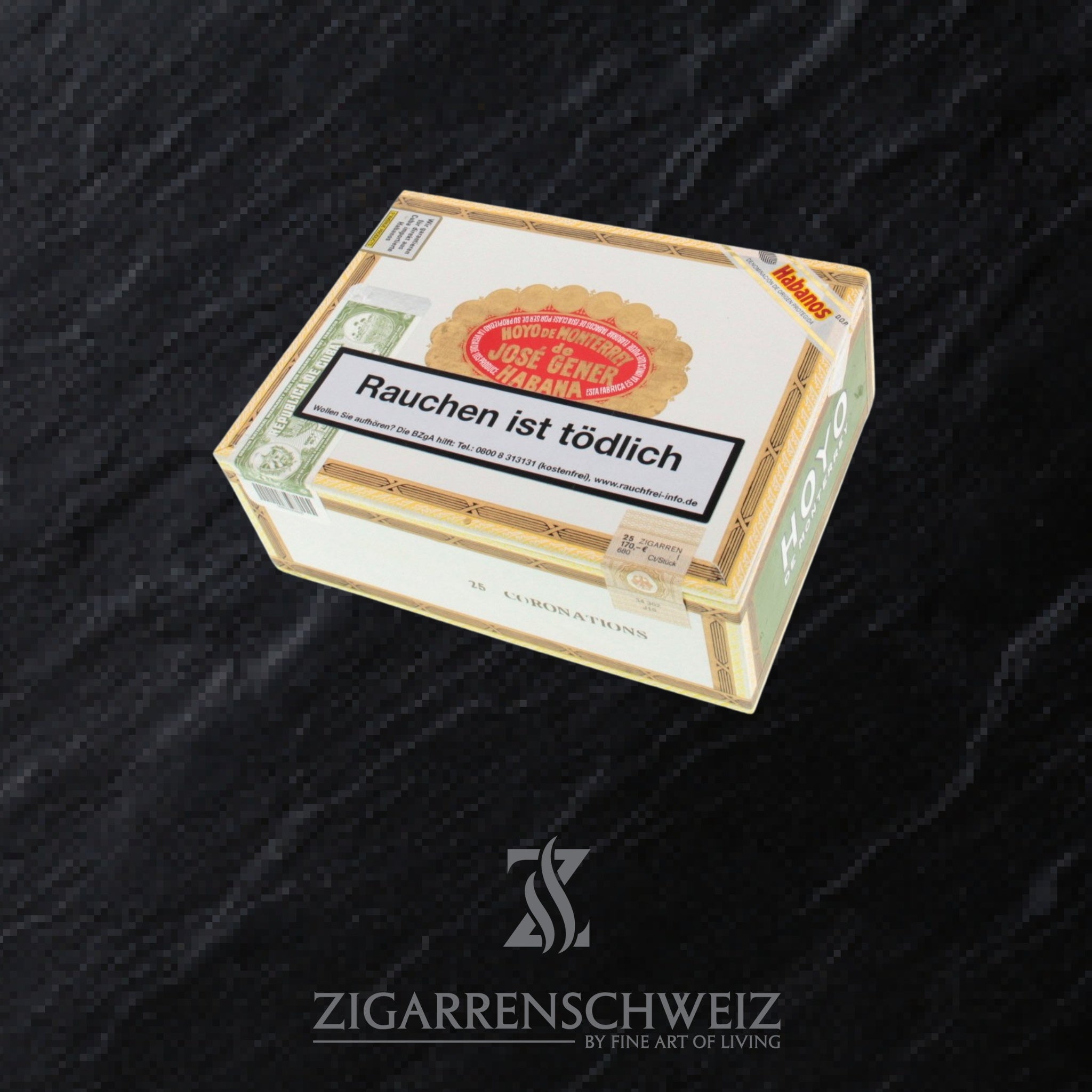 geschlossene Kiste Hoyo de Monterrey Coronation Zigarren