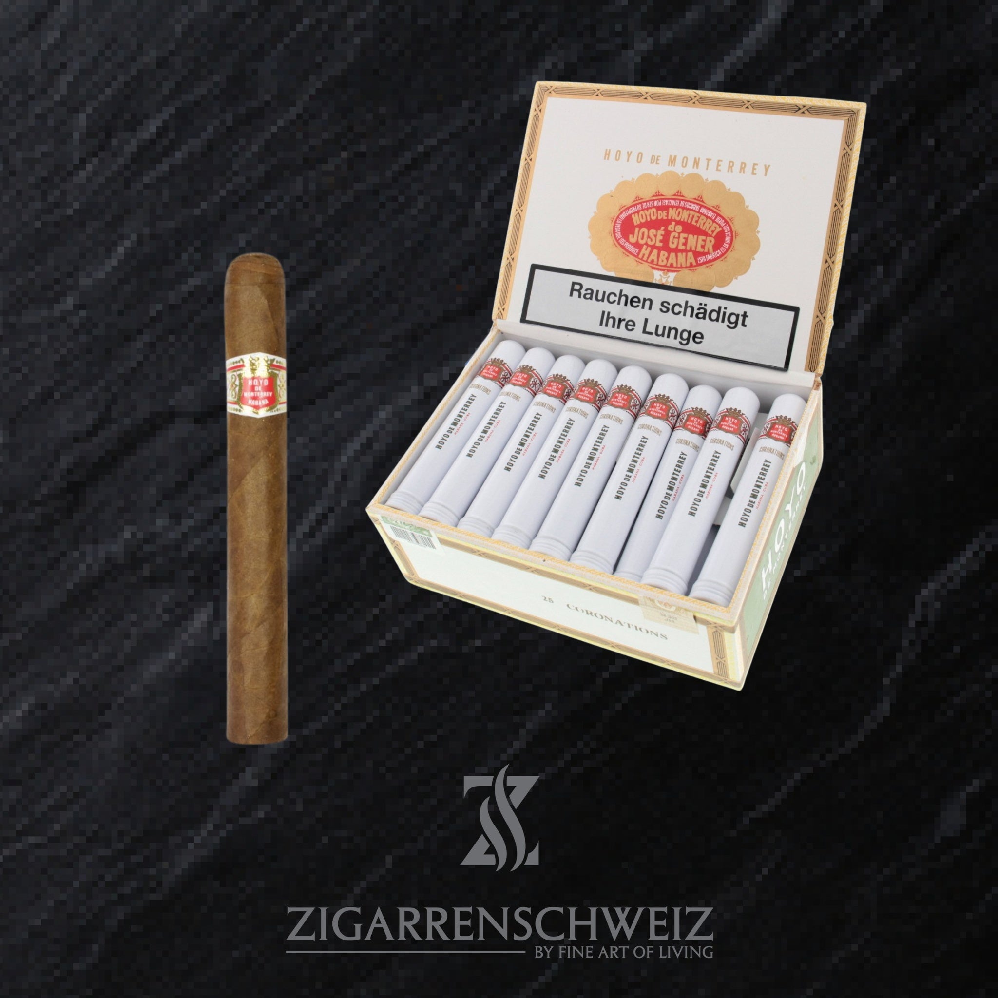 offene Kiste Hoyo de Monterrey Coronation Zigarren