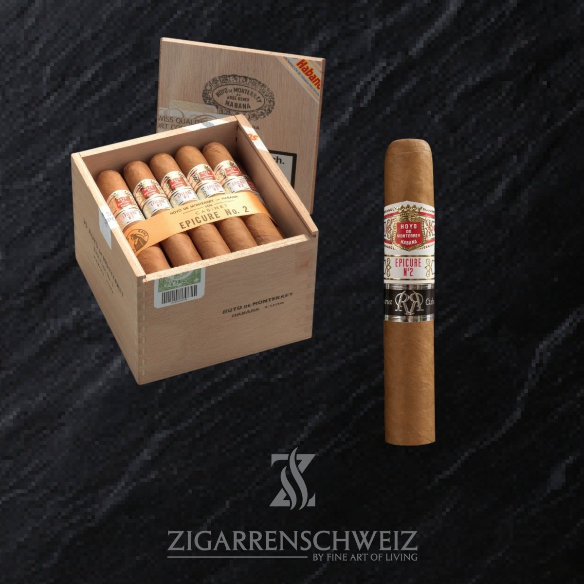 Hoyo de Monterrey Epicure No. 2 - Zigarrenschweiz Online Zigarren Boutique - 